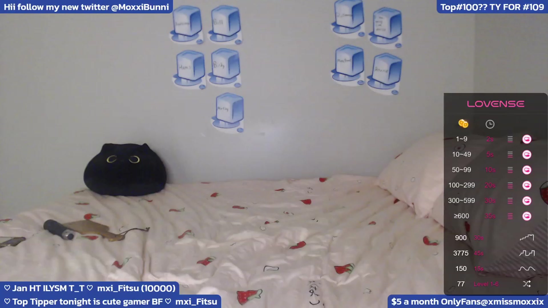Gallery image thumbnail from MoxxiBunni's myfreecams stream on, 01/13/2024, 06:20 image 16 of 20