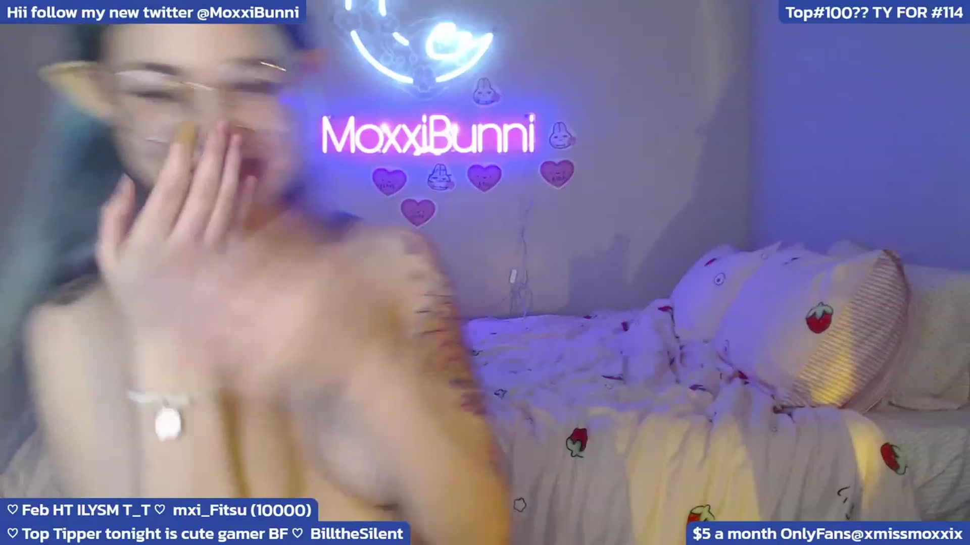 Gallery image thumbnail from MoxxiBunni's myfreecams stream on, 02/16/2024, 06:37 image 9 of 20