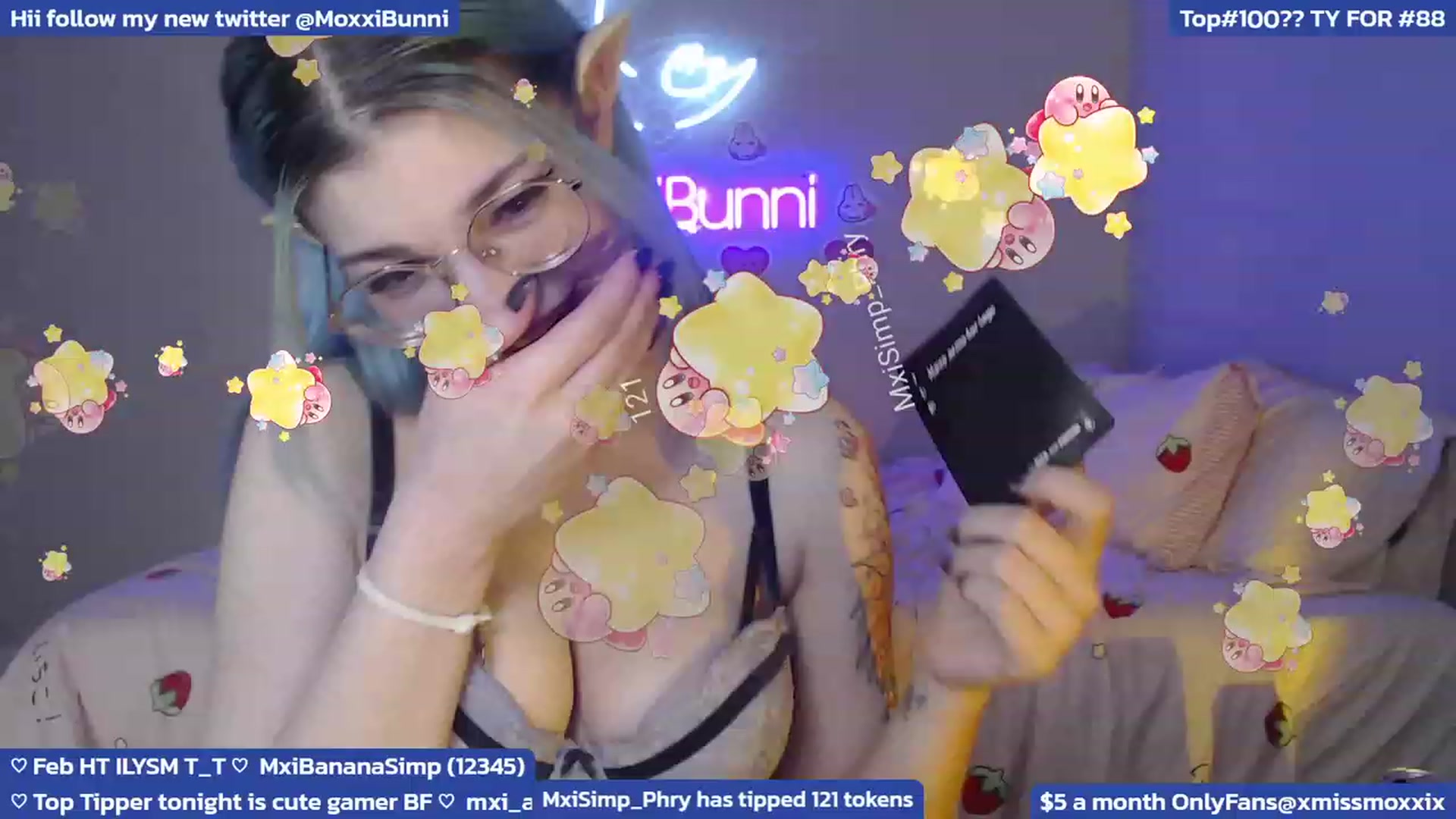 Gallery image thumbnail from MoxxiBunni's myfreecams stream on, 02/18/2024, 05:40 image 14 of 20