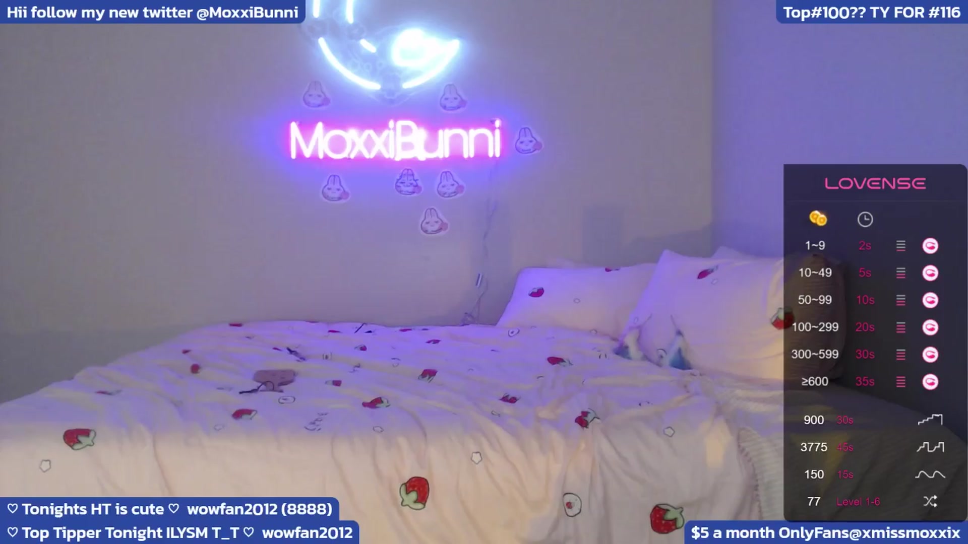 Gallery image thumbnail from MoxxiBunni's myfreecams stream on, 04/01/2024, 06:03 image 14 of 20