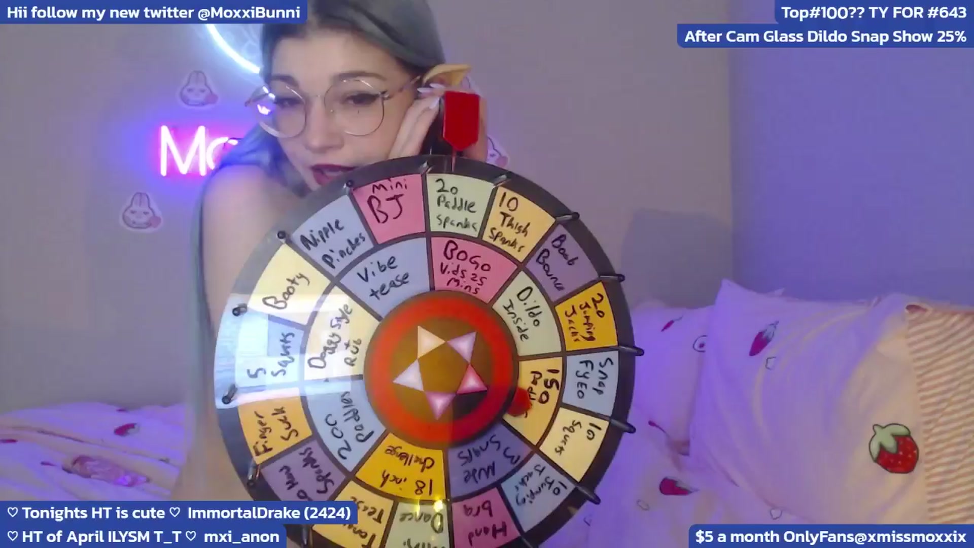 Gallery image thumbnail from MoxxiBunni's myfreecams stream on, 04/07/2024, 05:03 image 12 of 20