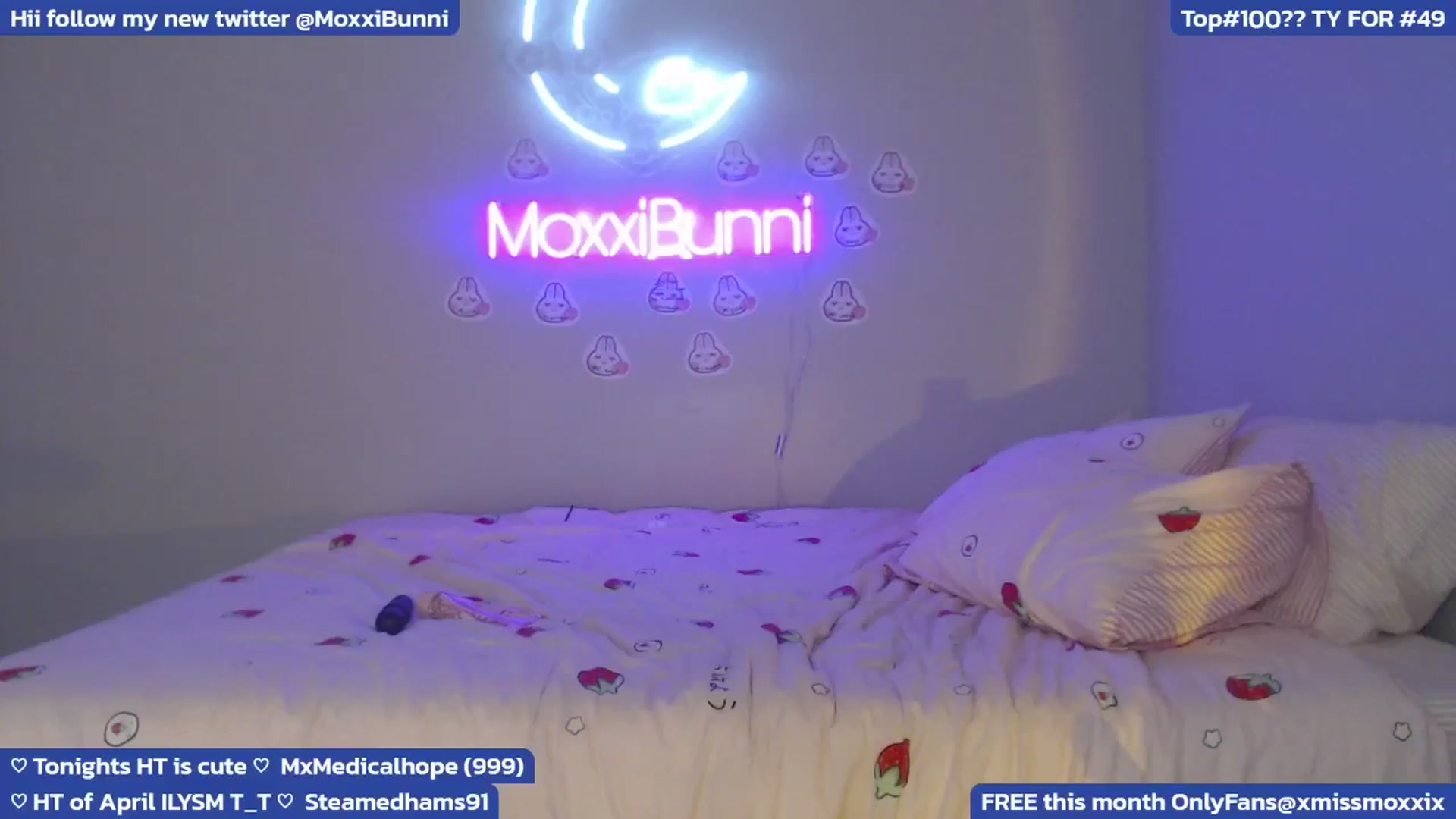 Gallery image thumbnail from MoxxiBunni's myfreecams stream on, 05/03/2024, 04:35 image 19 of 20