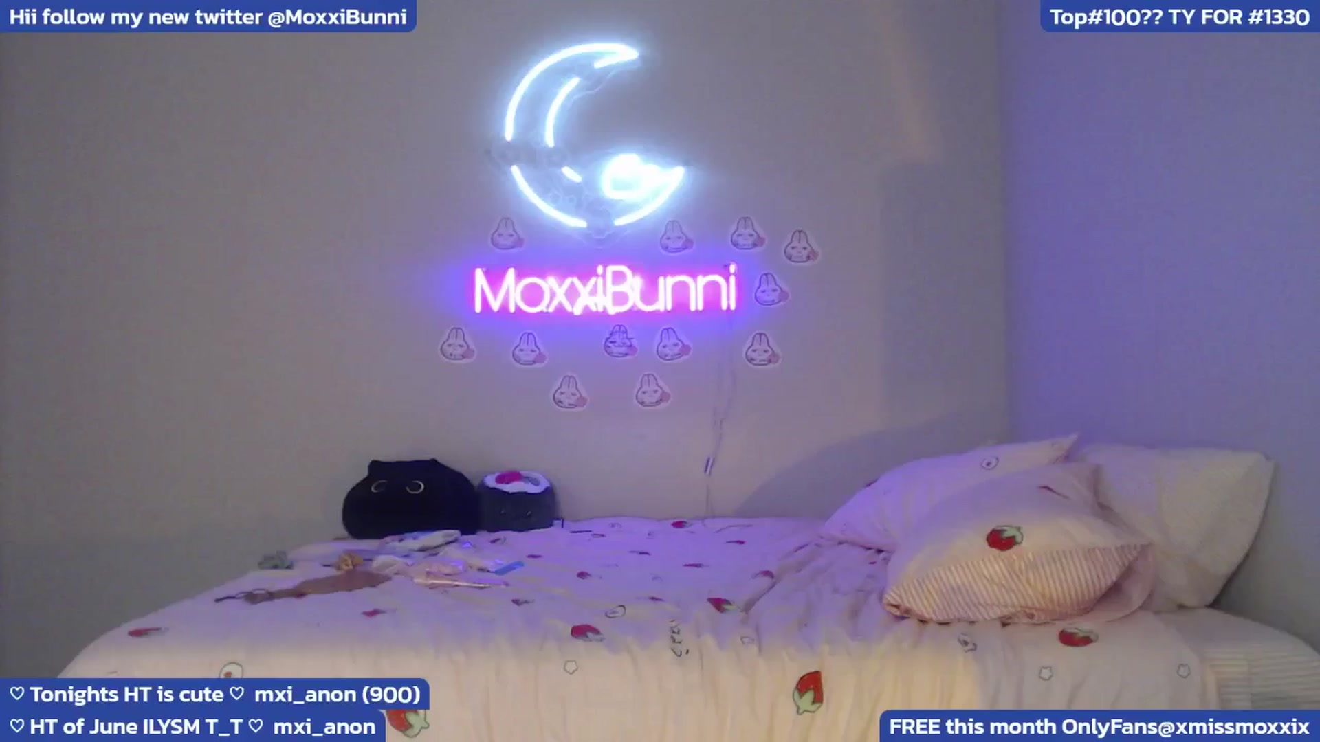 Gallery image thumbnail from MoxxiBunni's myfreecams stream on, 06/15/2024, 05:55 image 20 of 20