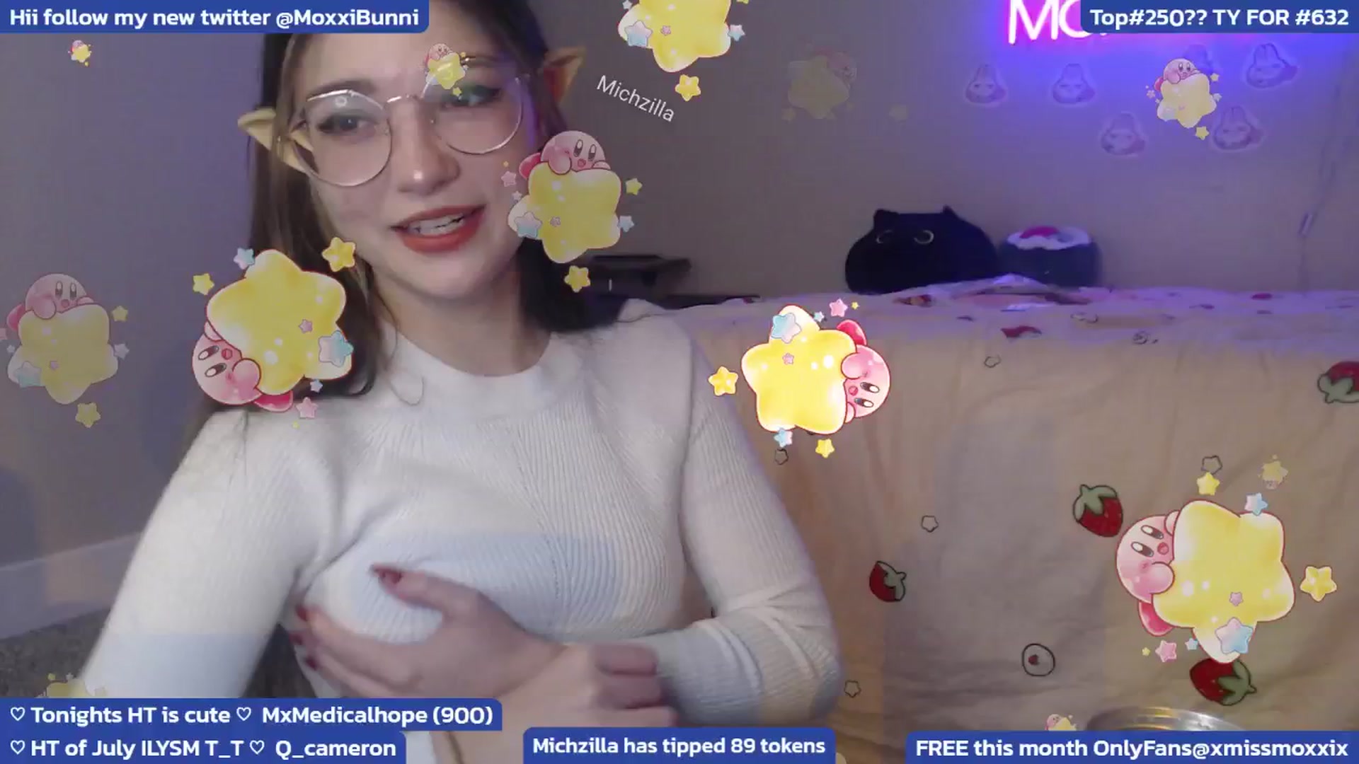 Gallery image thumbnail from MoxxiBunni's myfreecams stream on, 07/27/2024, 03:25 image 9 of 20