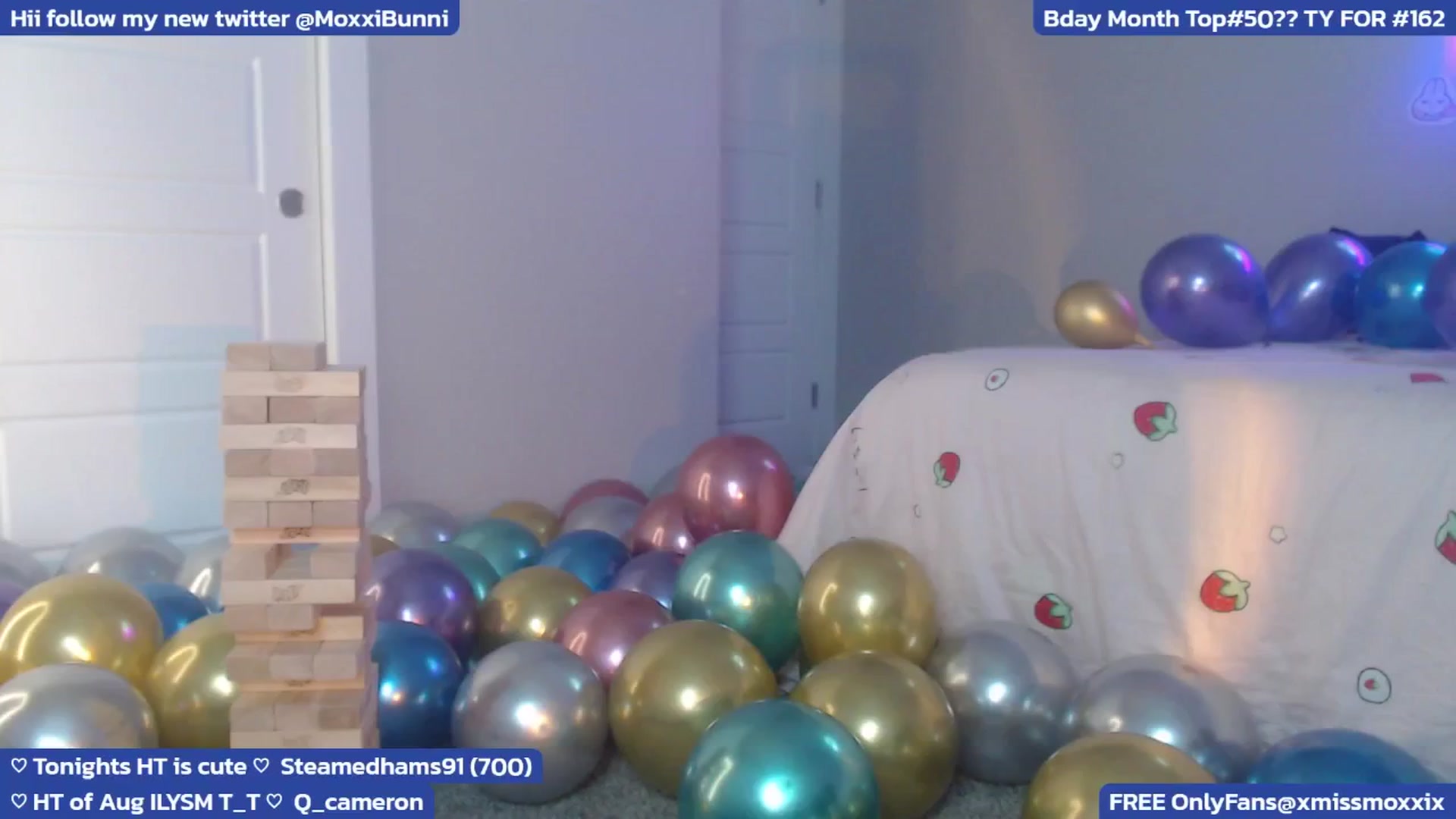 Gallery image thumbnail from MoxxiBunni's myfreecams stream on, 08/02/2024, 05:21 image 12 of 20