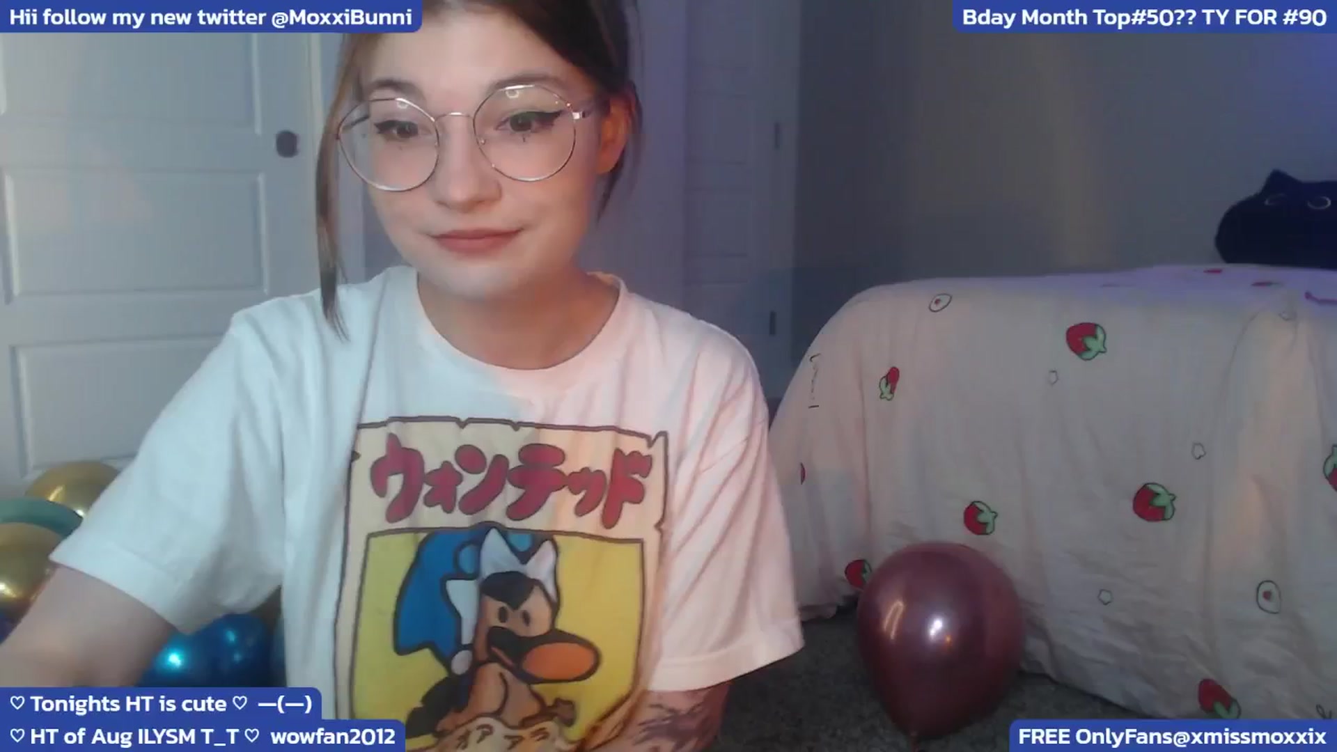 Gallery image thumbnail from MoxxiBunni's myfreecams stream on, 08/07/2024, 03:52 image 1 of 20