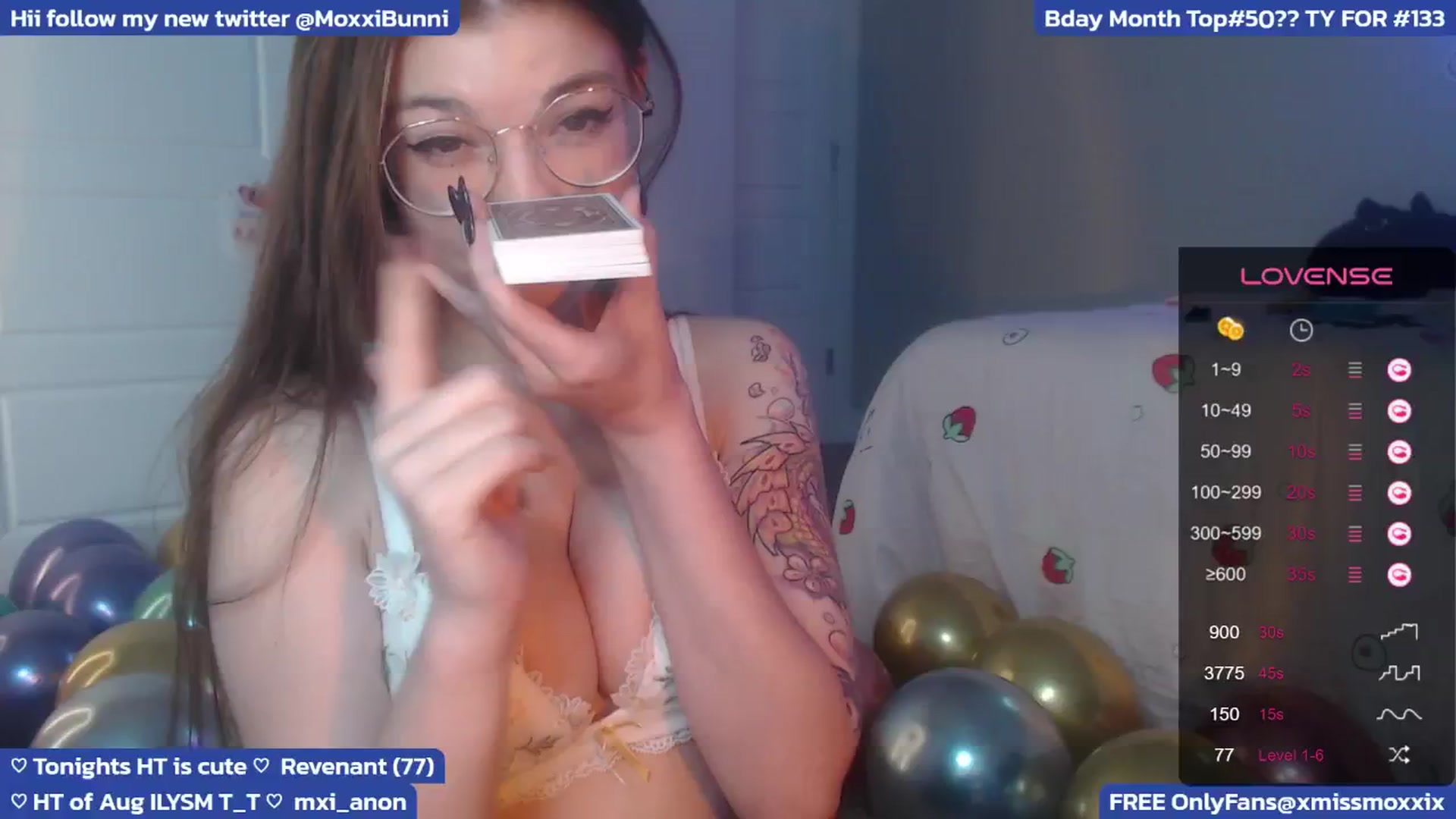 Gallery image thumbnail from MoxxiBunni's myfreecams stream on, 08/24/2024, 03:06 image 14 of 20