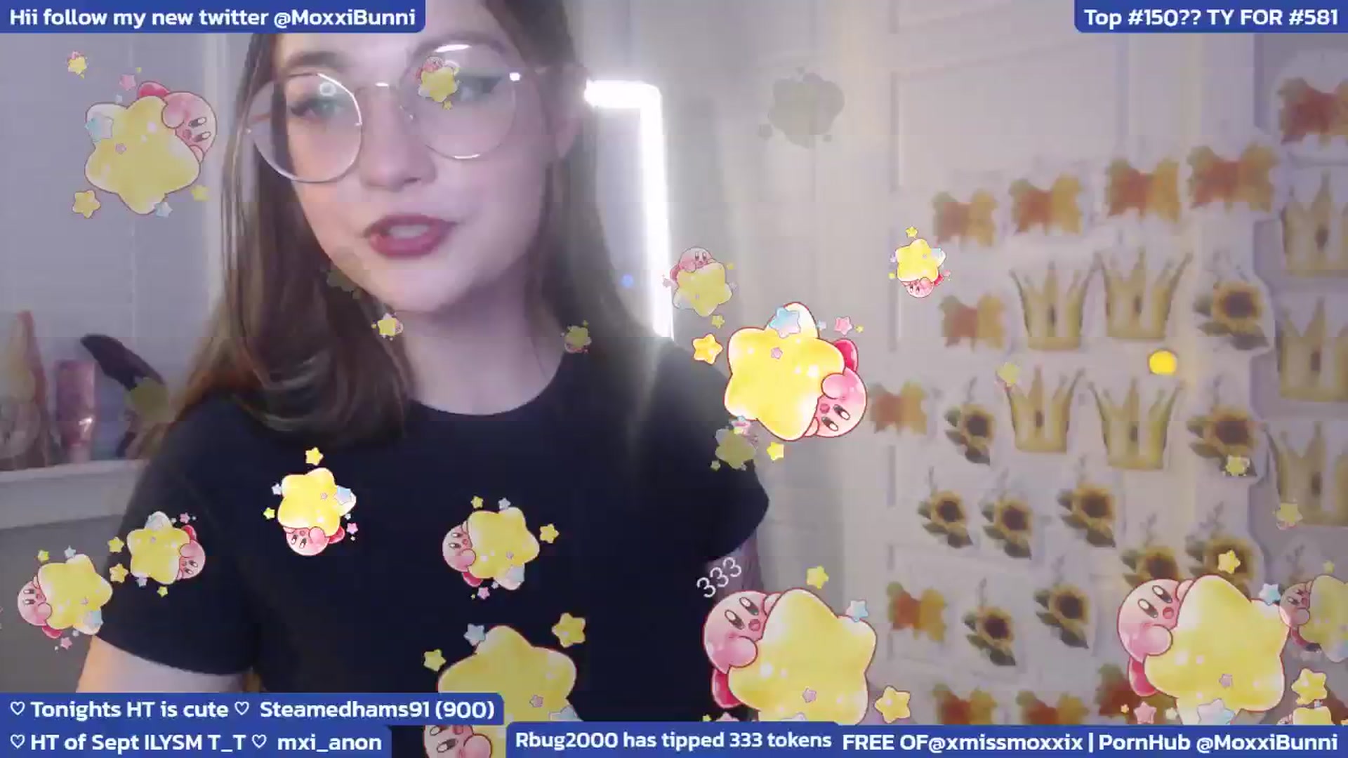 Gallery image thumbnail from MoxxiBunni's myfreecams stream on, 09/29/2024, 05:35 image 13 of 20