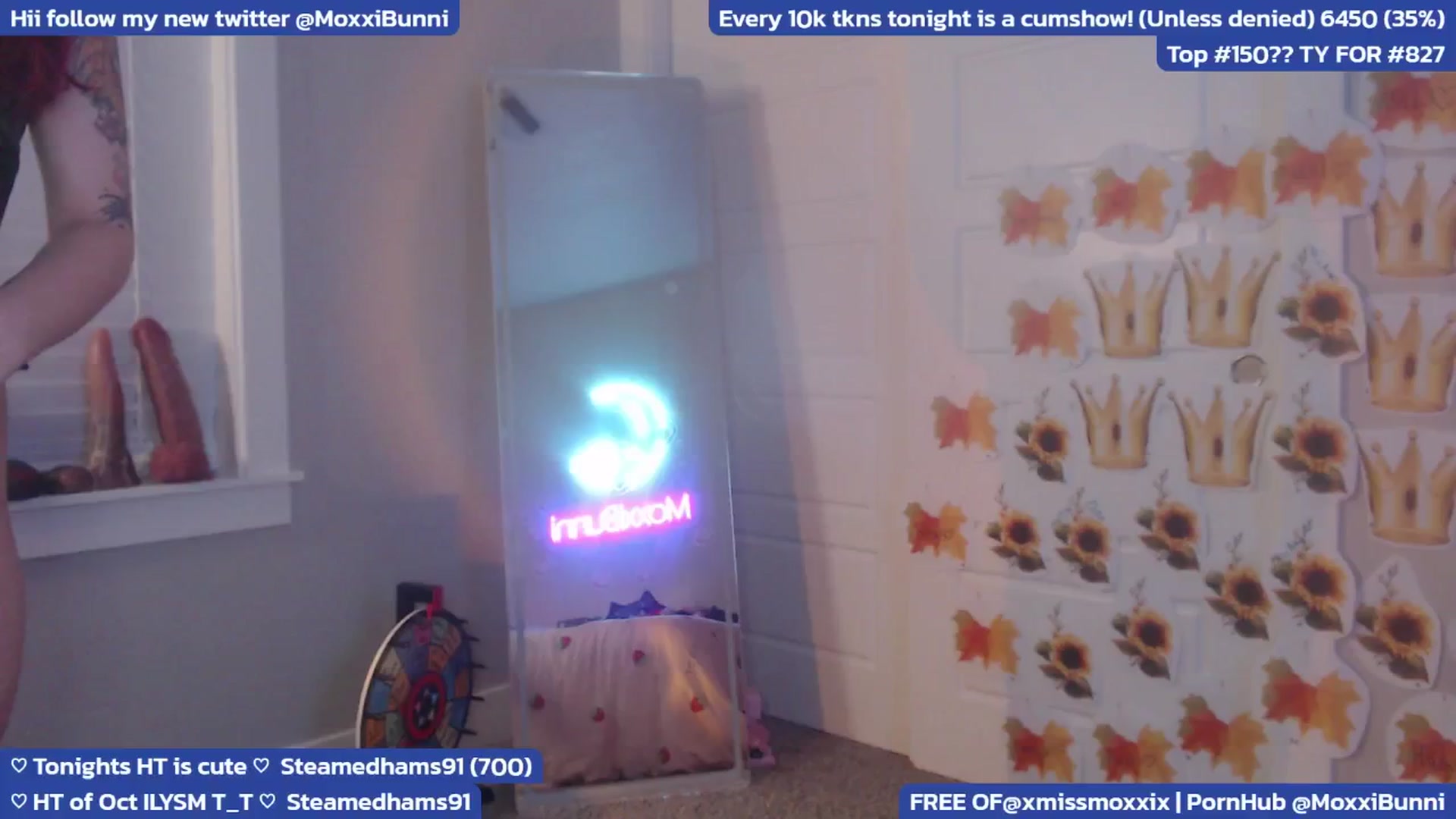 Gallery image thumbnail from MoxxiBunni's myfreecams stream on, 10/04/2024, 04:36 image 18 of 20