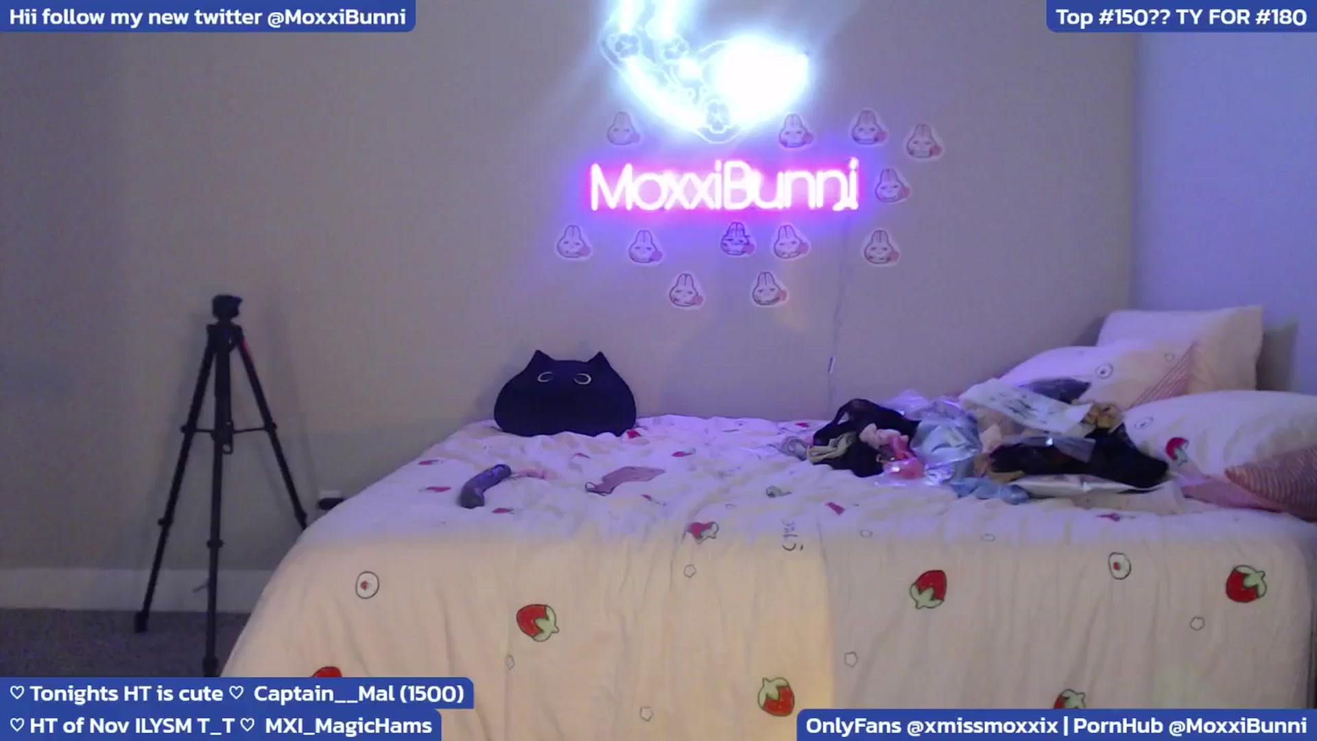 Gallery image thumbnail from MoxxiBunni's myfreecams stream on, 11/10/2024, 05:48 image 7 of 20