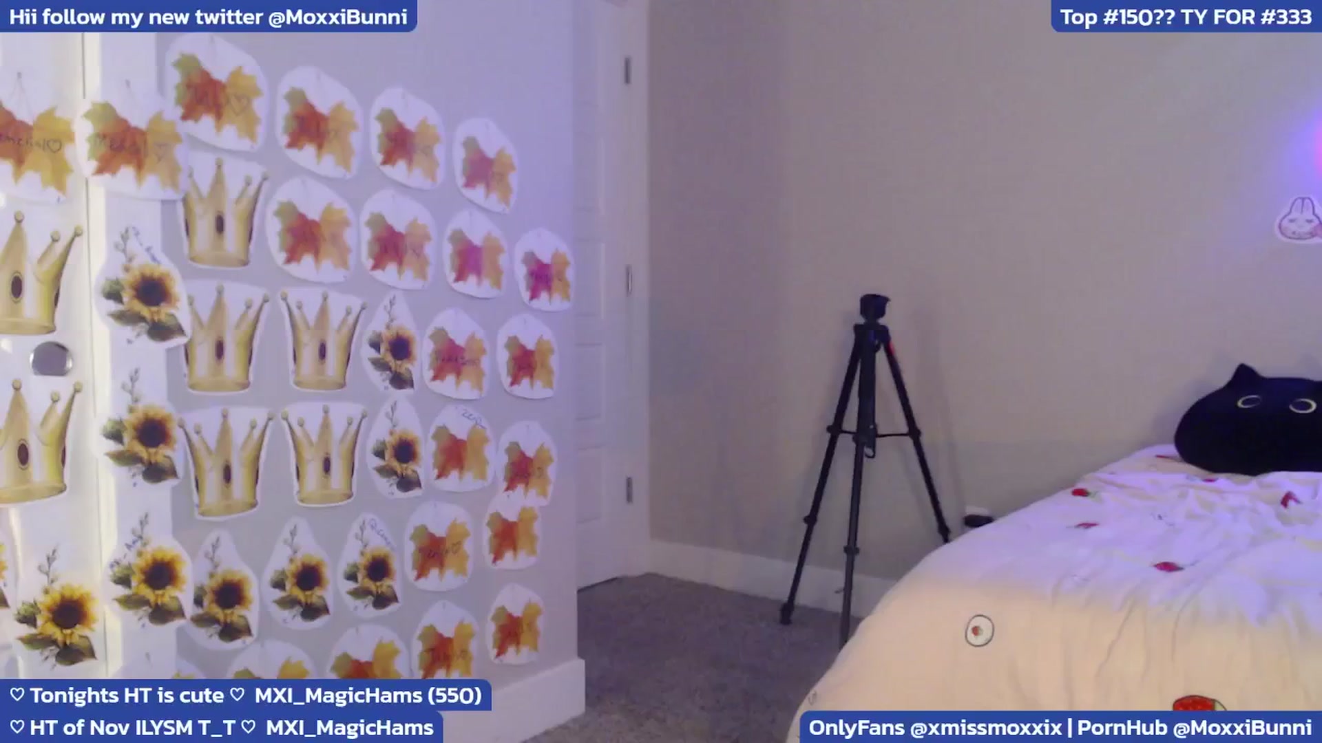 Gallery image thumbnail from MoxxiBunni's myfreecams stream on, 11/16/2024, 04:21 image 10 of 20
