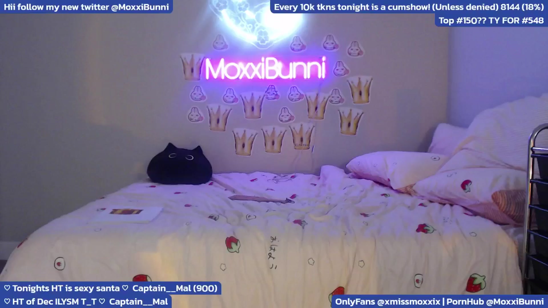Gallery image thumbnail from MoxxiBunni's myfreecams stream on, 12/06/2024, 06:30 image 5 of 20
