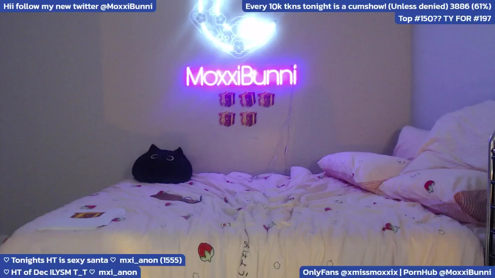 Gallery image thumbnail from MoxxiBunni's myfreecams stream on, 12/07/2024, 05:59 image 12 of 20