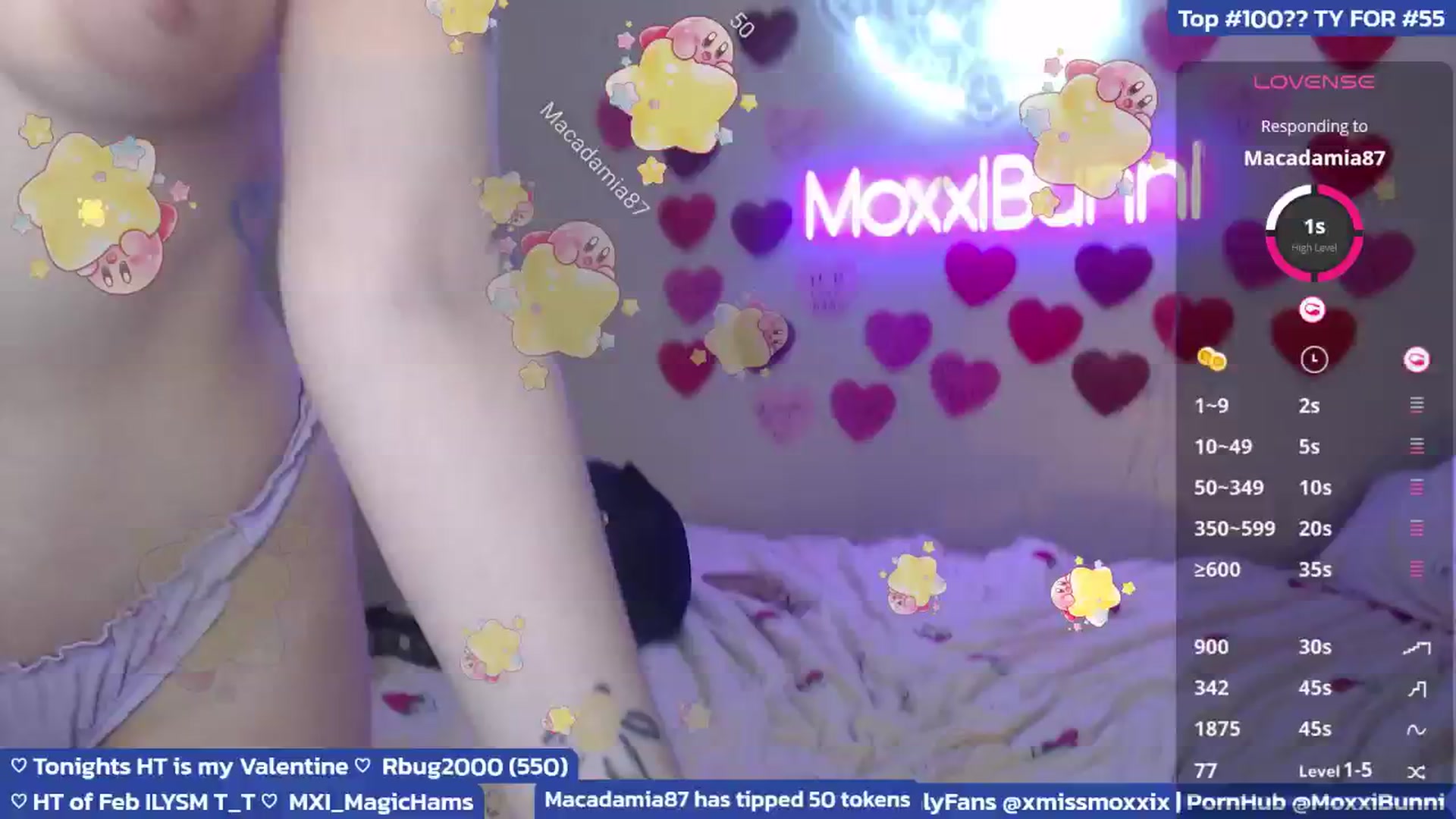 Gallery image thumbnail from MoxxiBunni's myfreecams stream on, 02/18/2025, 01:05 image 16 of 20