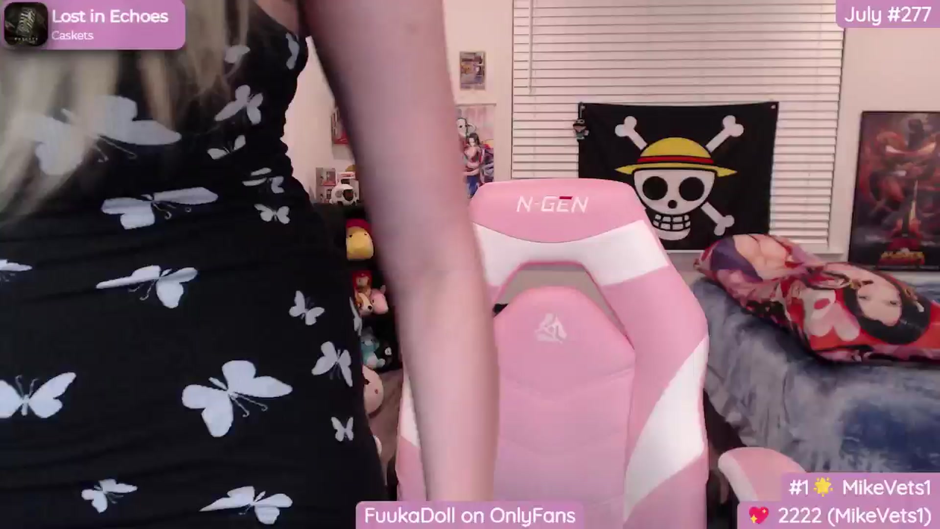 Gallery image thumbnail from MrsMikeVets's myfreecams stream on, 07/04/2024, 08:02 image 20 of 20