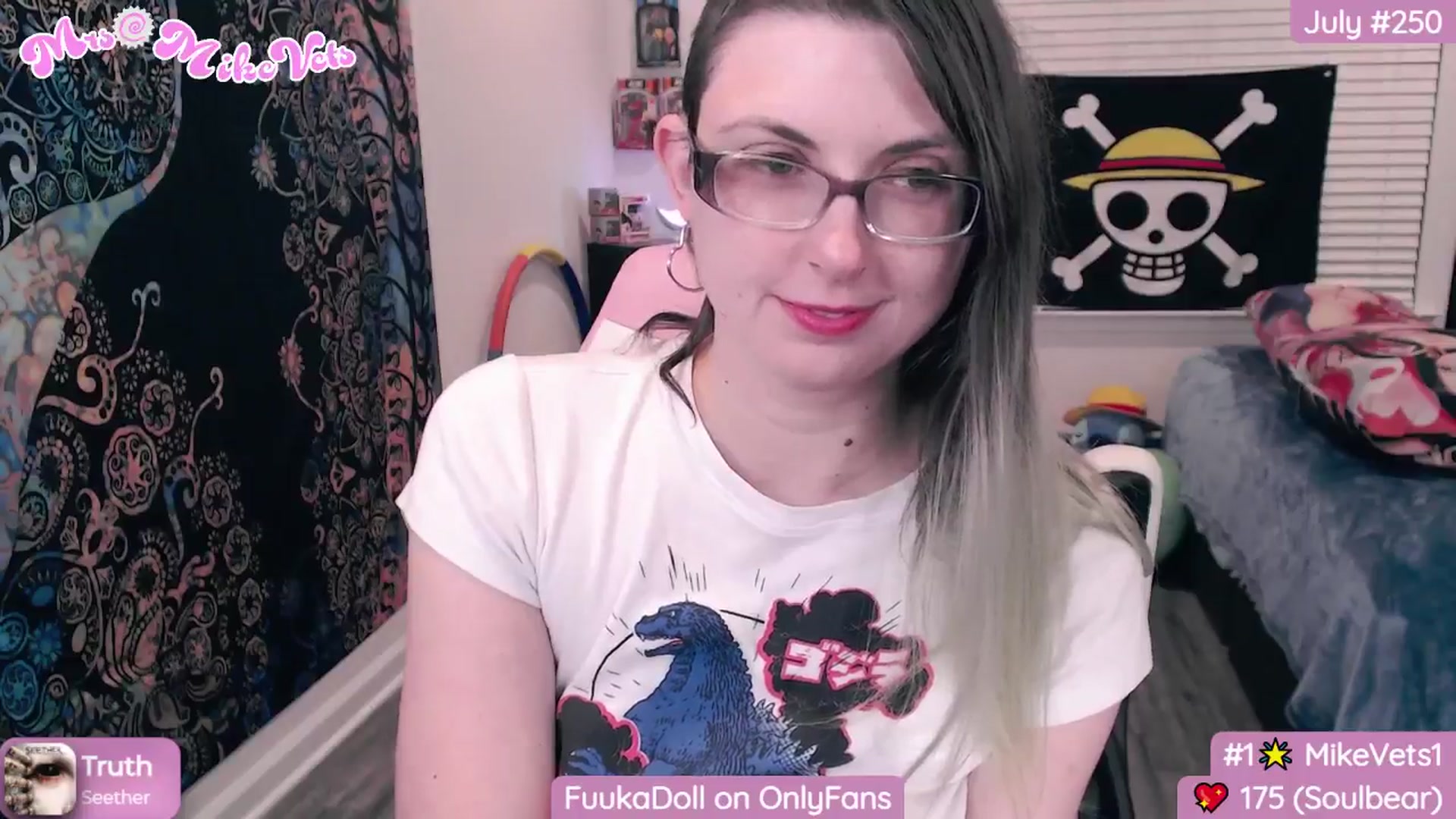 Gallery image thumbnail from MrsMikeVets's myfreecams stream on, 07/06/2024, 07:13 image 20 of 20