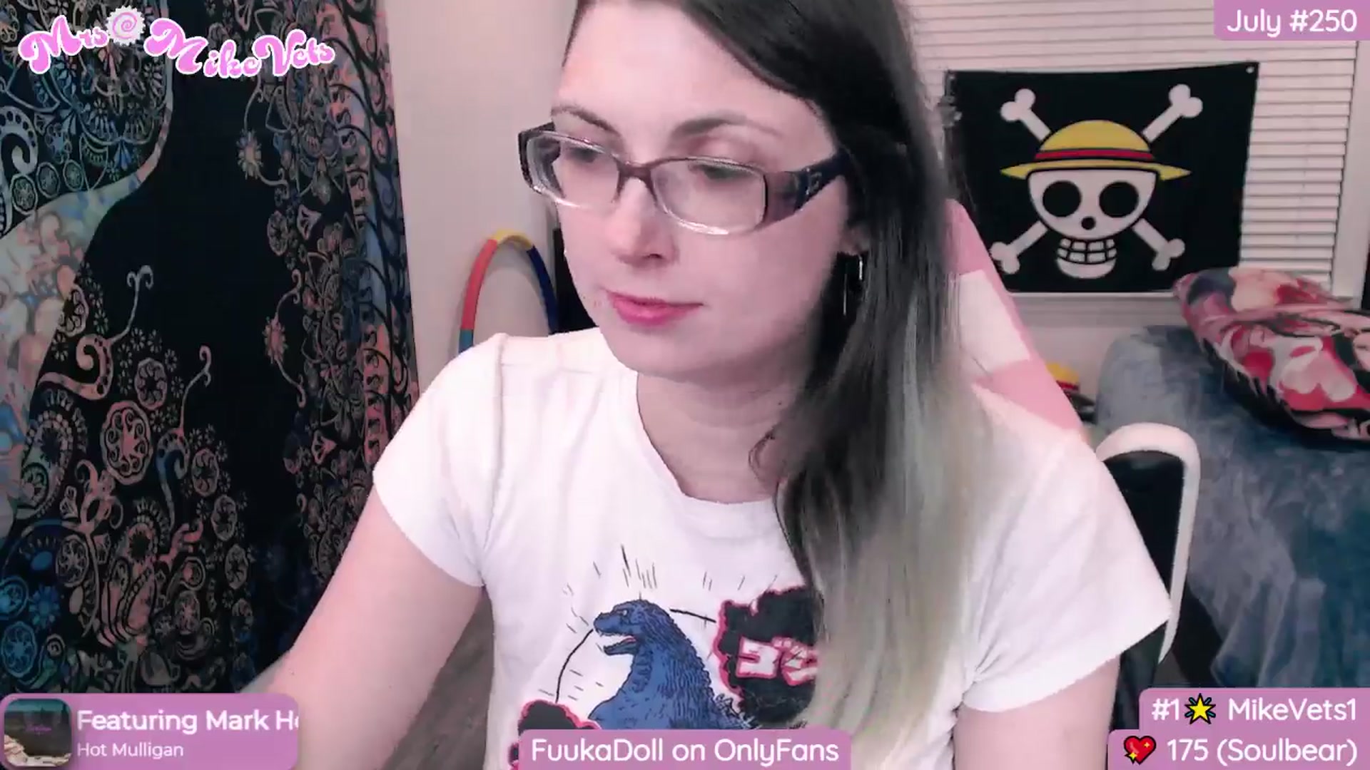 Gallery image thumbnail from MrsMikeVets's myfreecams stream on, 07/06/2024, 07:13 image 13 of 20