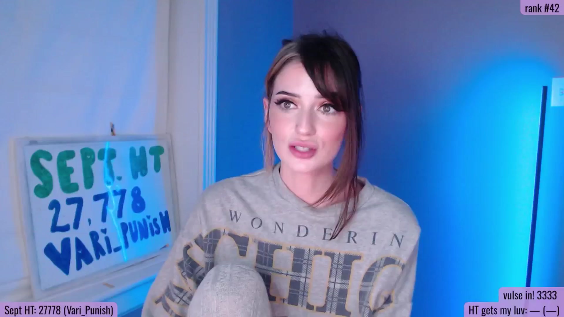 Gallery image thumbnail from MrsPunish's myfreecams stream on, 09/22/2025, 01:52 image 1 of 20