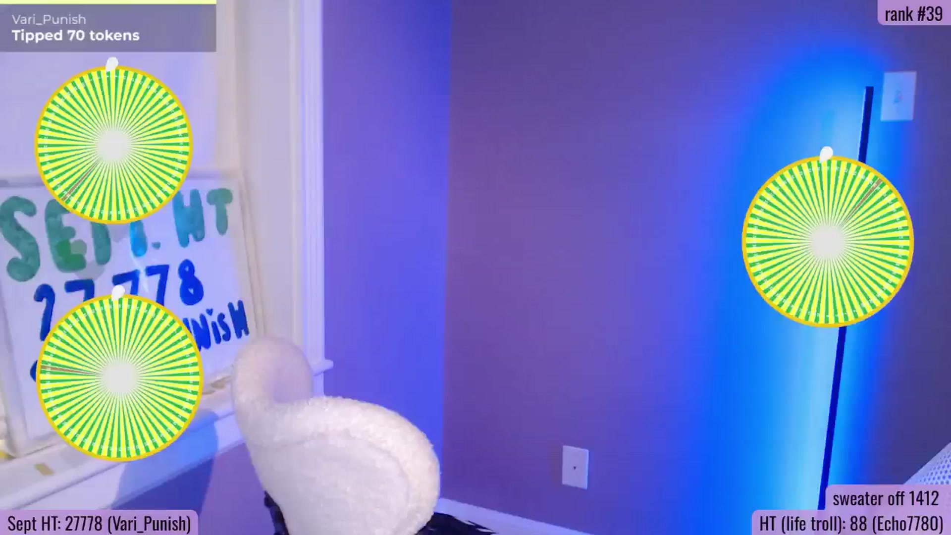 Gallery image thumbnail from MrsPunish's myfreecams stream on, 09/24/2025, 03:06 image 5 of 20
