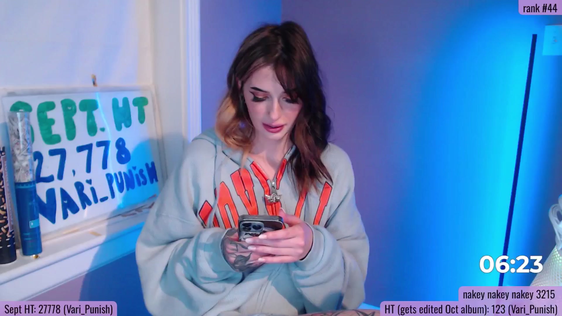 Gallery image thumbnail from MrsPunish's myfreecams stream on, 09/27/2025, 02:49 image 8 of 20