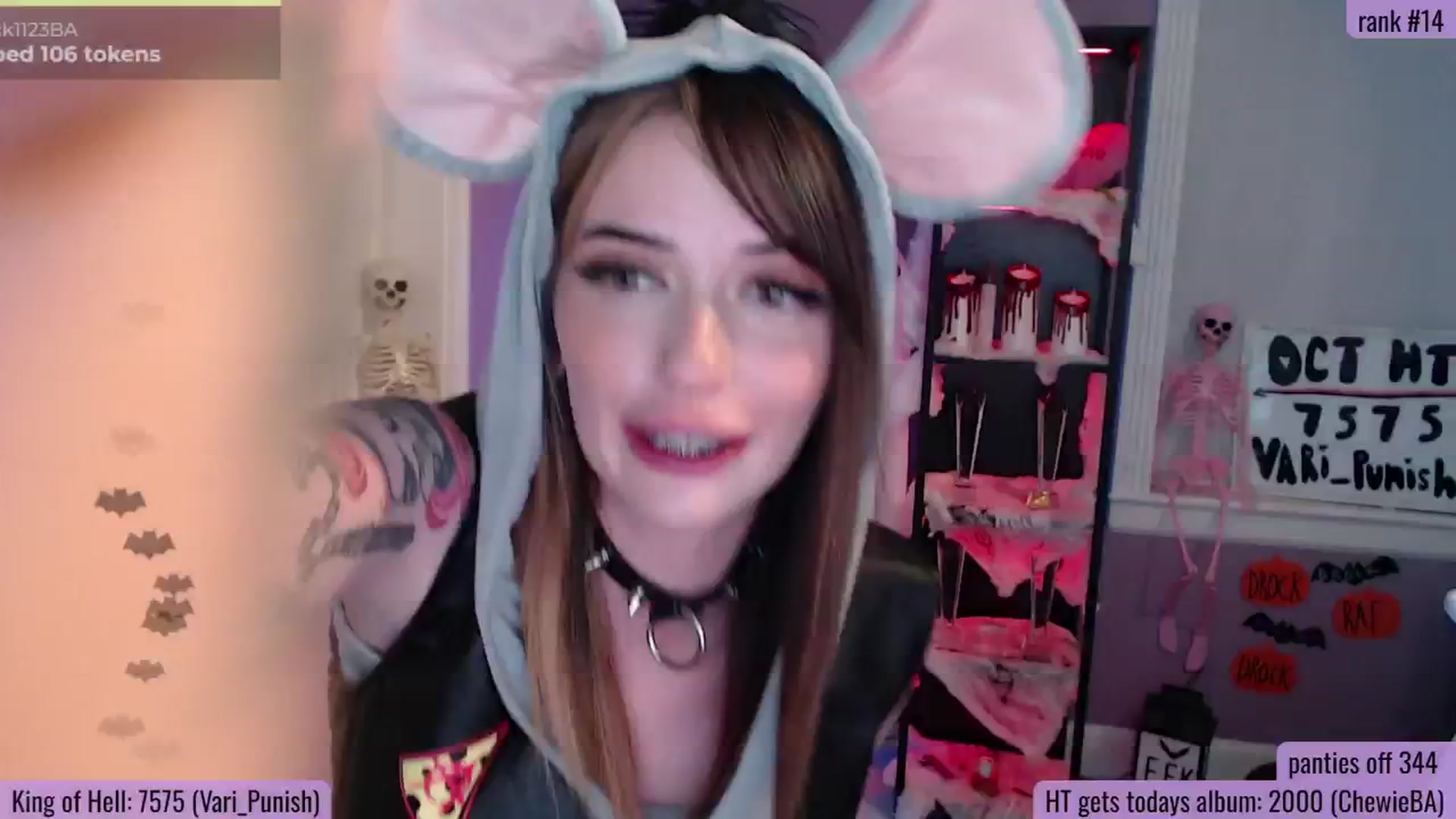 Gallery image thumbnail from MrsPunish's myfreecams stream on, 10/05/2025, 04:40 image 5 of 20