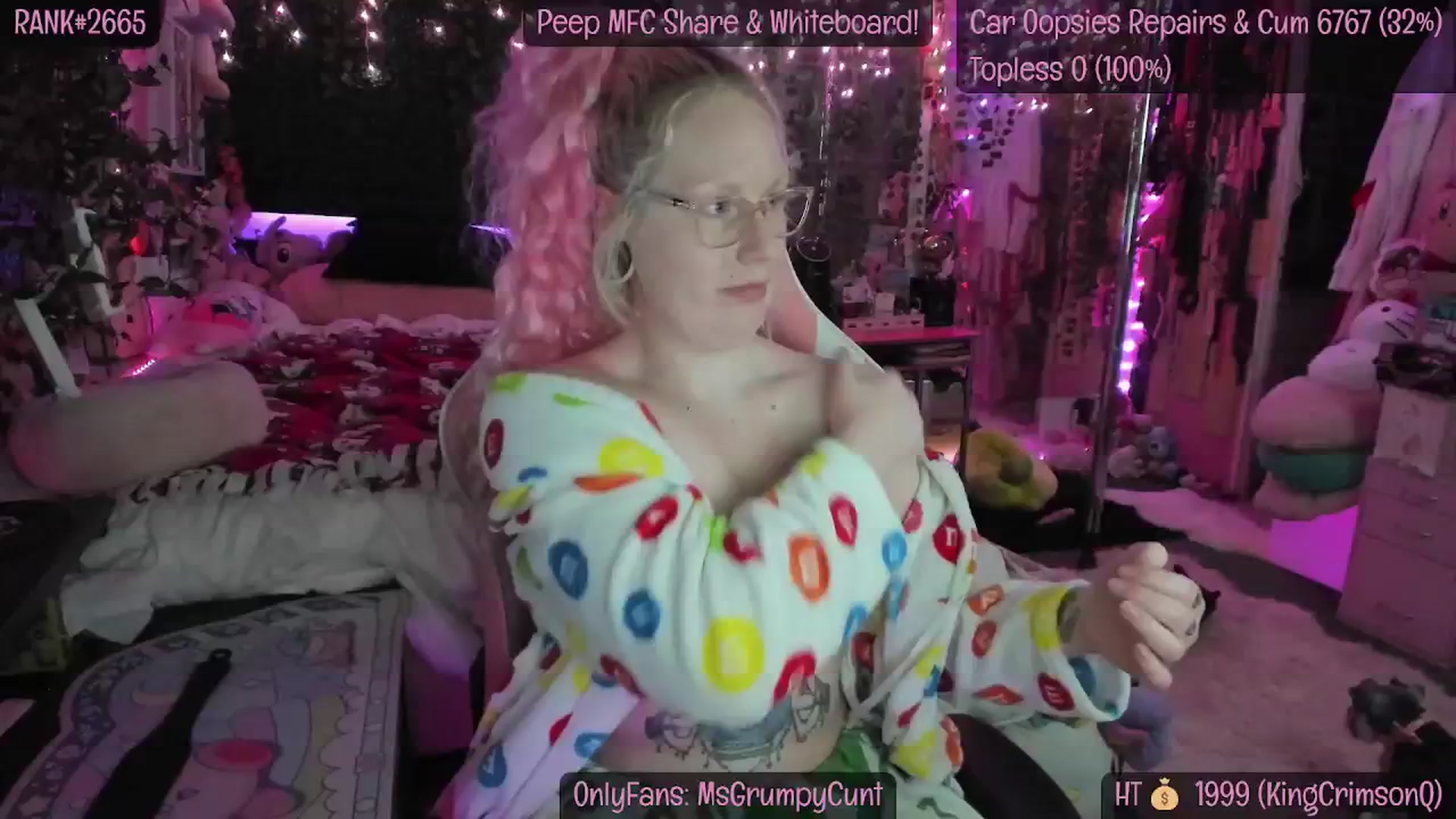 Gallery image thumbnail from MsGrumpyCunt's myfreecams stream on, 03/18/2024, 03:50 image 5 of 20