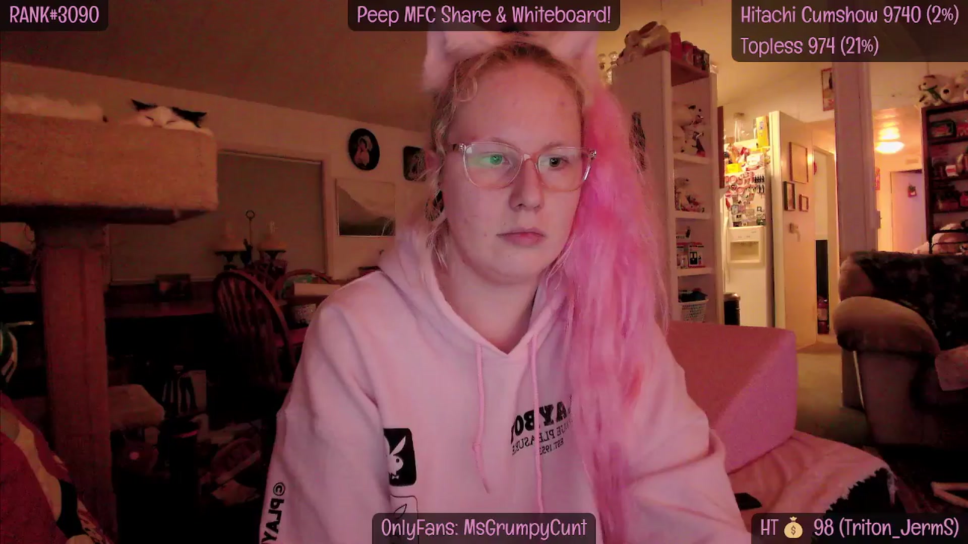 Gallery image thumbnail from MsGrumpyCunt's myfreecams stream on, 03/26/2024, 05:22 image 18 of 20