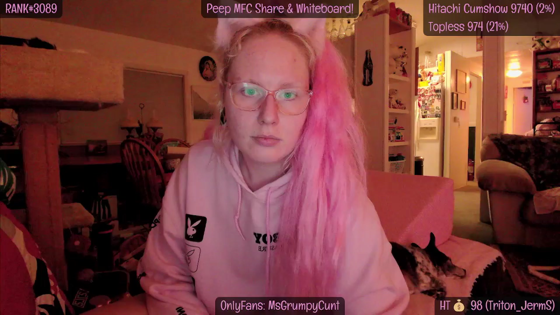 Gallery image thumbnail from MsGrumpyCunt's myfreecams stream on, 03/26/2024, 05:22 image 3 of 20