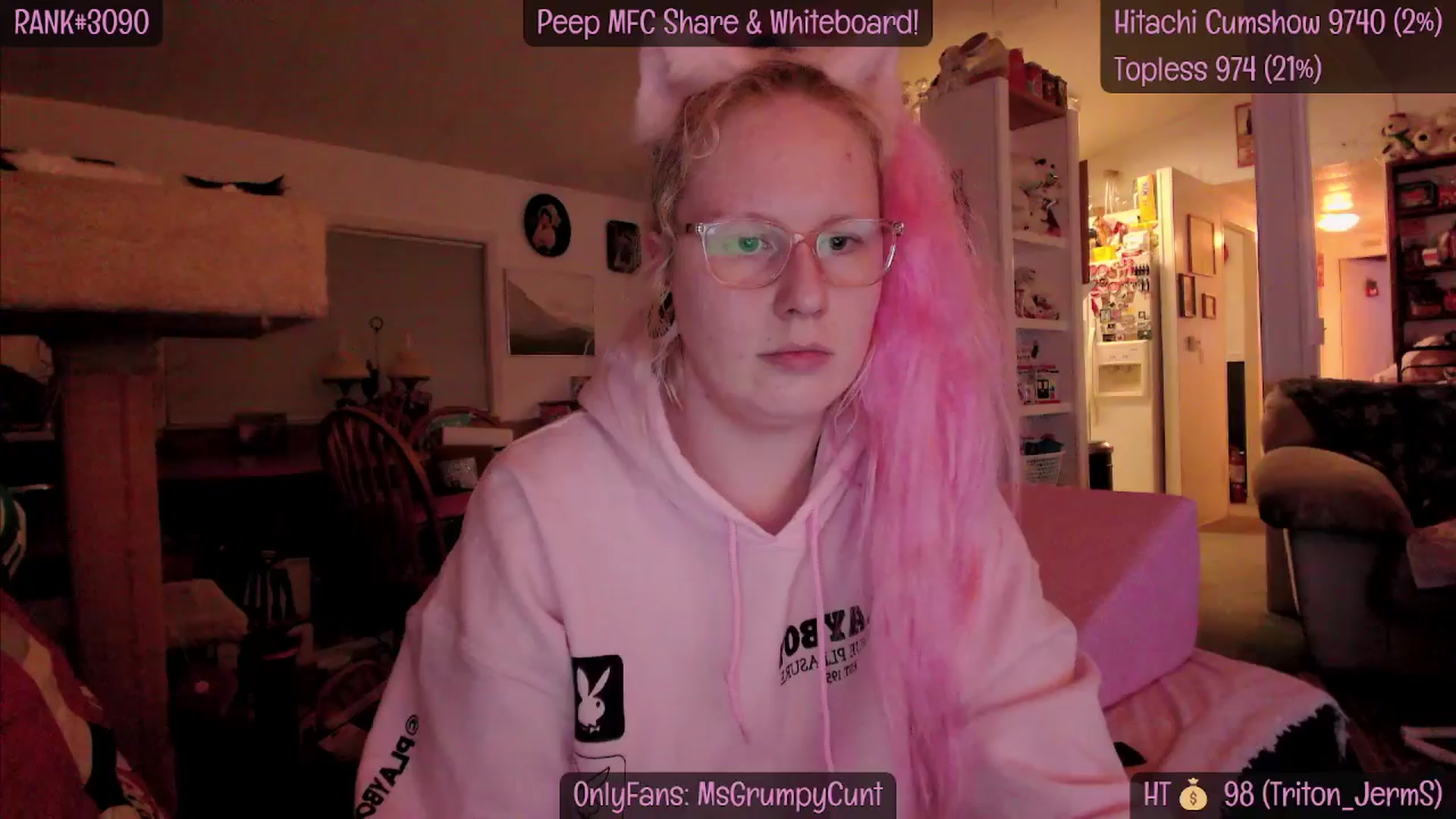 Gallery image thumbnail from MsGrumpyCunt's myfreecams stream on, 03/26/2024, 05:22 image 19 of 20