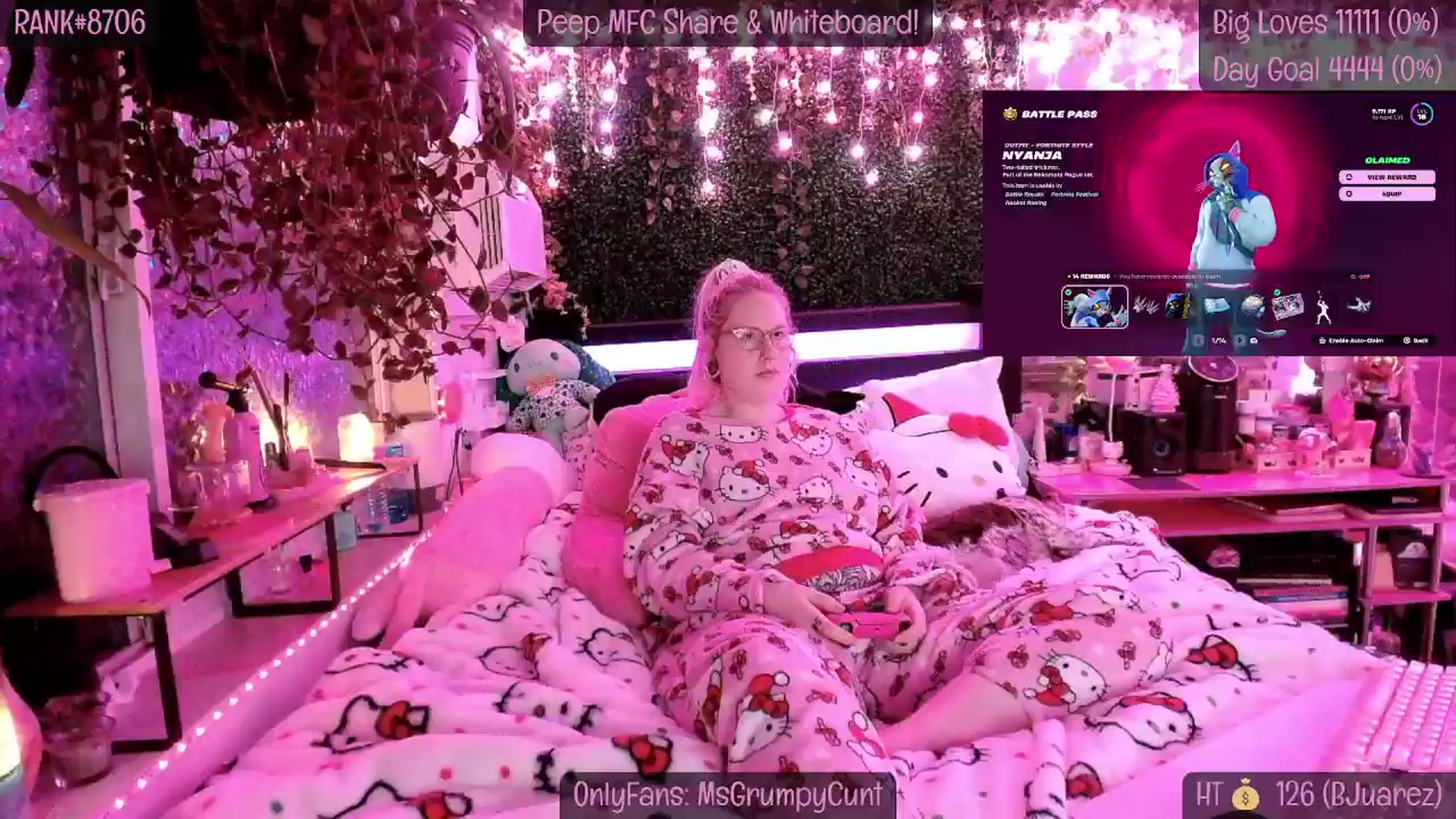Gallery image thumbnail from MsGrumpyCunt's myfreecams stream on, 12/21/2024, 07:32 image 19 of 20