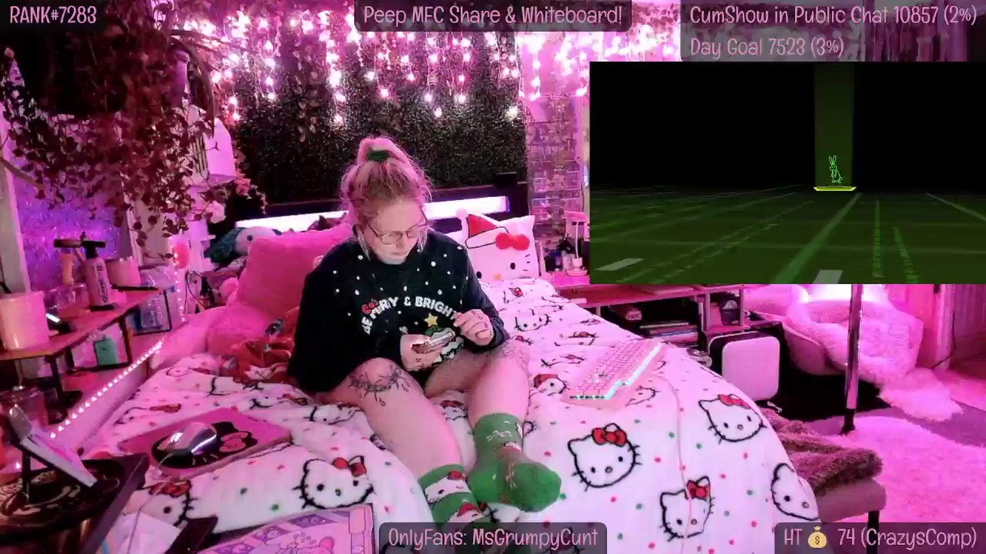 Gallery image thumbnail from MsGrumpyCunt's myfreecams stream on, 12/24/2024, 10:11 image 7 of 20