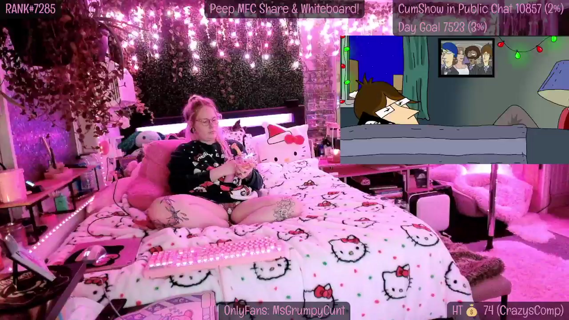 Gallery image thumbnail from MsGrumpyCunt's myfreecams stream on, 12/24/2024, 10:11 image 17 of 20