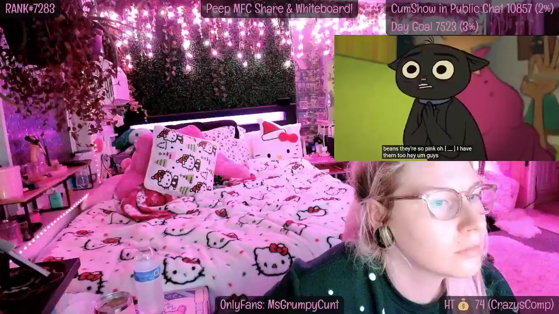 Gallery image thumbnail from MsGrumpyCunt's myfreecams stream on, 12/24/2024, 10:11 image 2 of 20