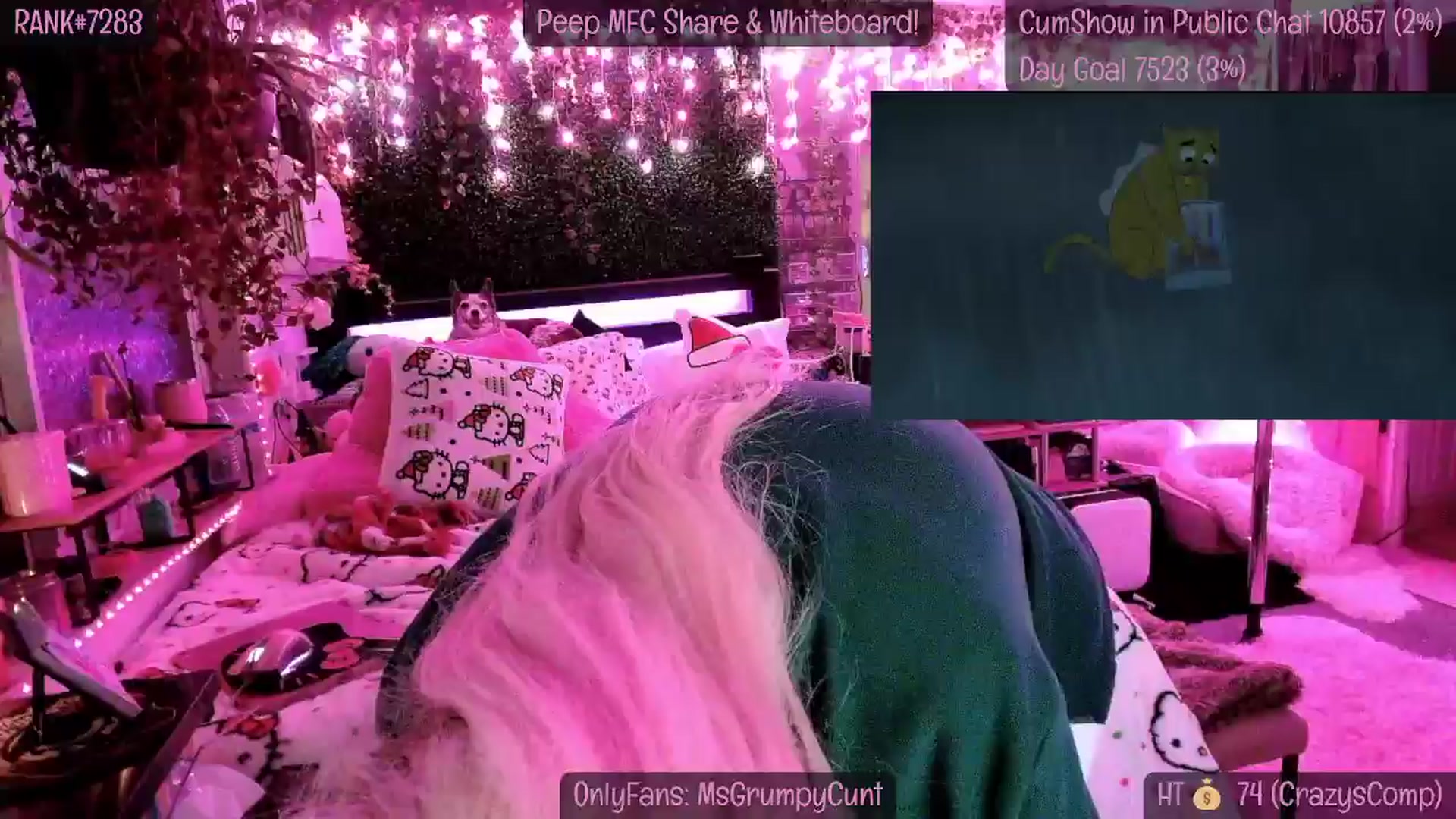 Gallery image thumbnail from MsGrumpyCunt's myfreecams stream on, 12/24/2024, 10:11 image 6 of 20
