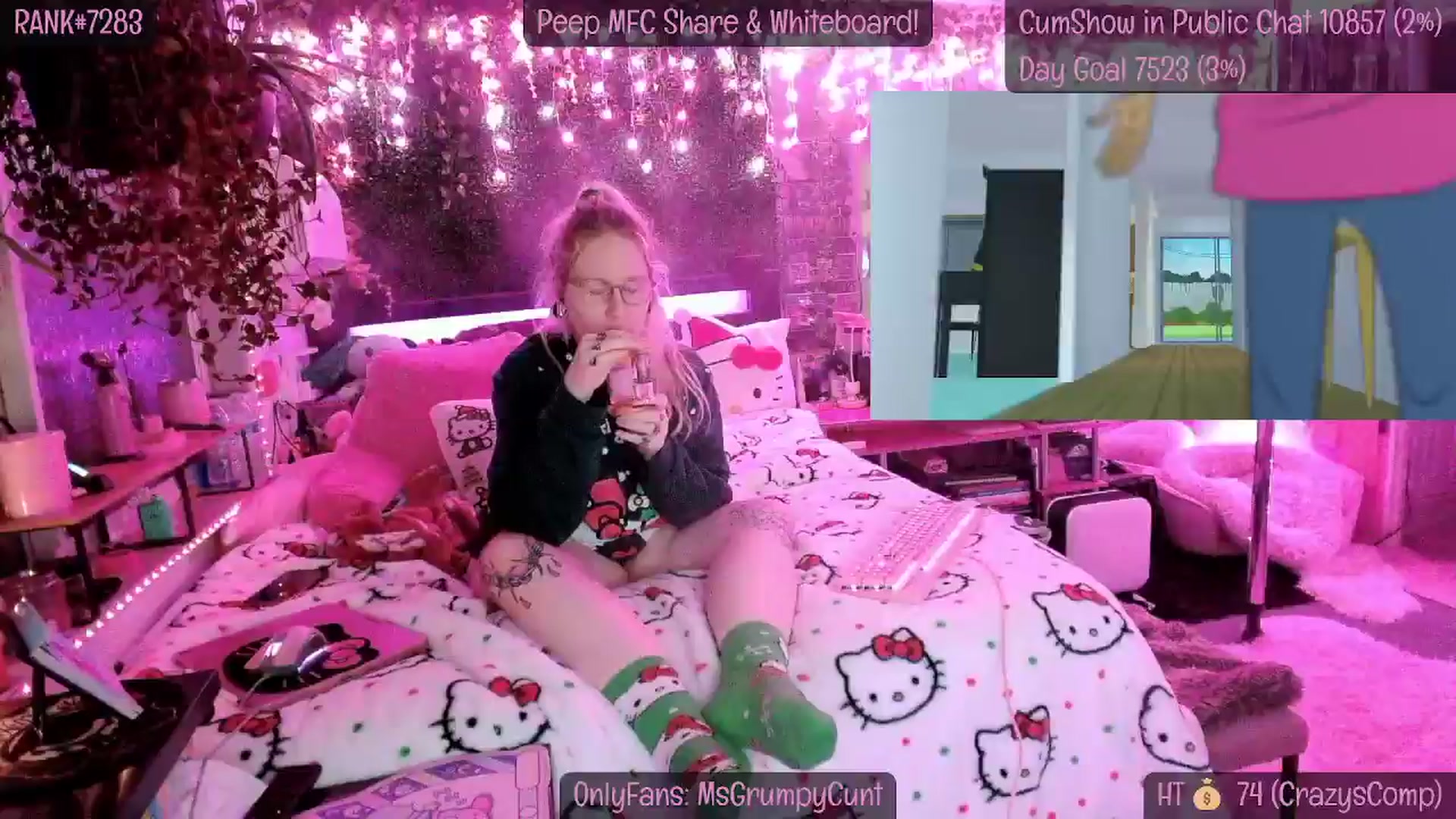 Gallery image thumbnail from MsGrumpyCunt's myfreecams stream on, 12/24/2024, 10:11 image 8 of 20