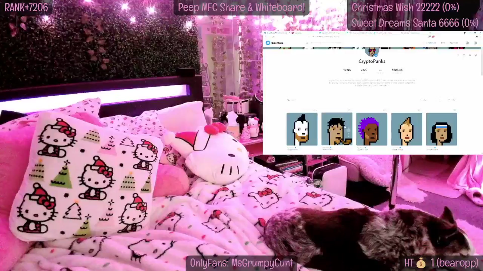 Gallery image thumbnail from MsGrumpyCunt's myfreecams stream on, 12/25/2024, 10:46 image 9 of 20