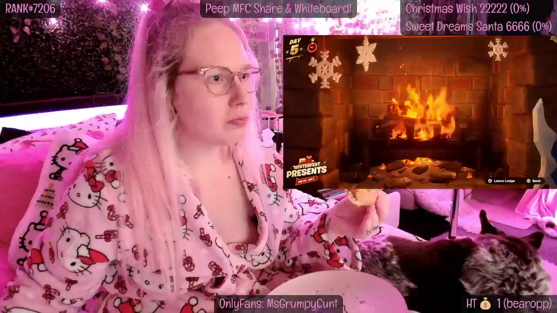 Gallery image thumbnail from MsGrumpyCunt's myfreecams stream on, 12/25/2024, 10:46 image 7 of 20