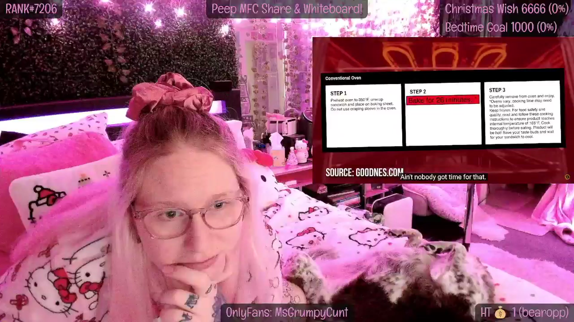 Gallery image thumbnail from MsGrumpyCunt's myfreecams stream on, 12/25/2024, 10:46 image 11 of 20
