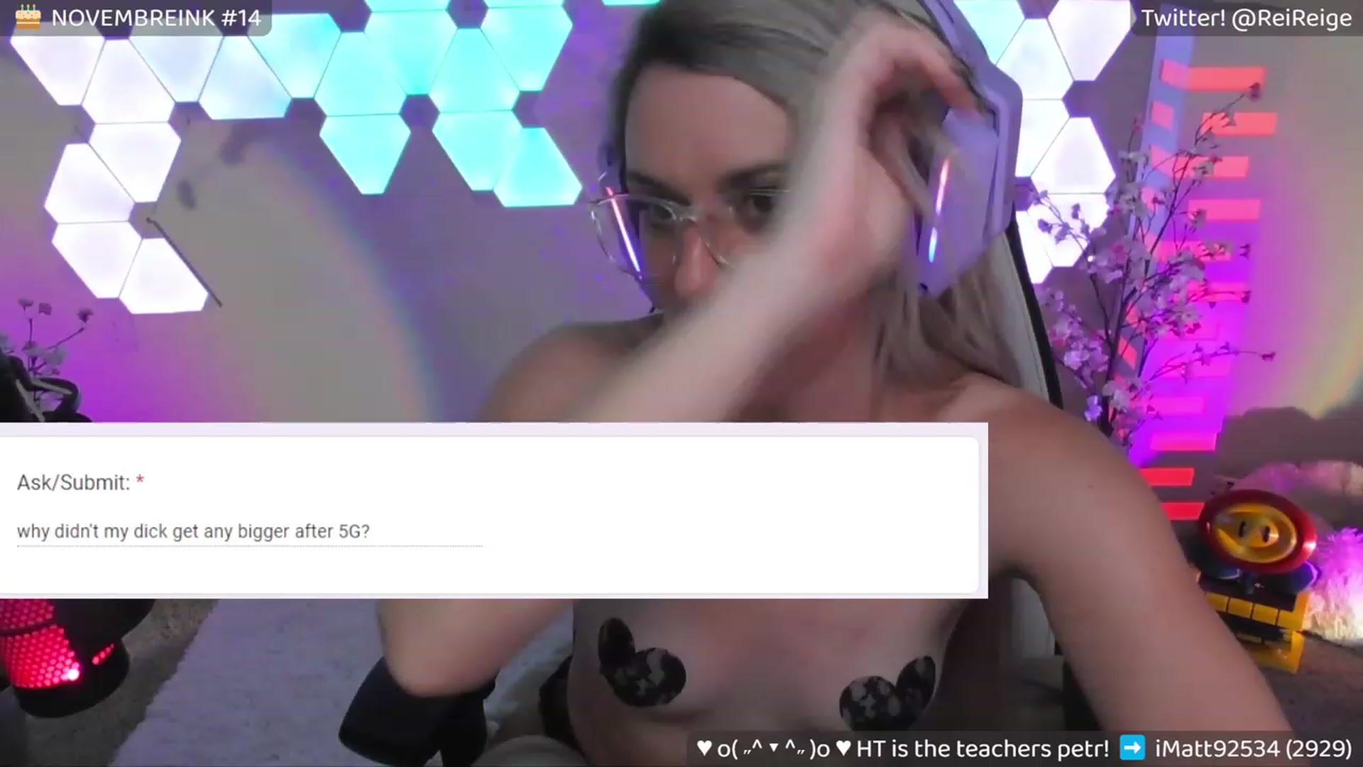 Gallery image thumbnail from MsReige's myfreecams stream on, 11/10/2023, 11:40 image 11 of 20