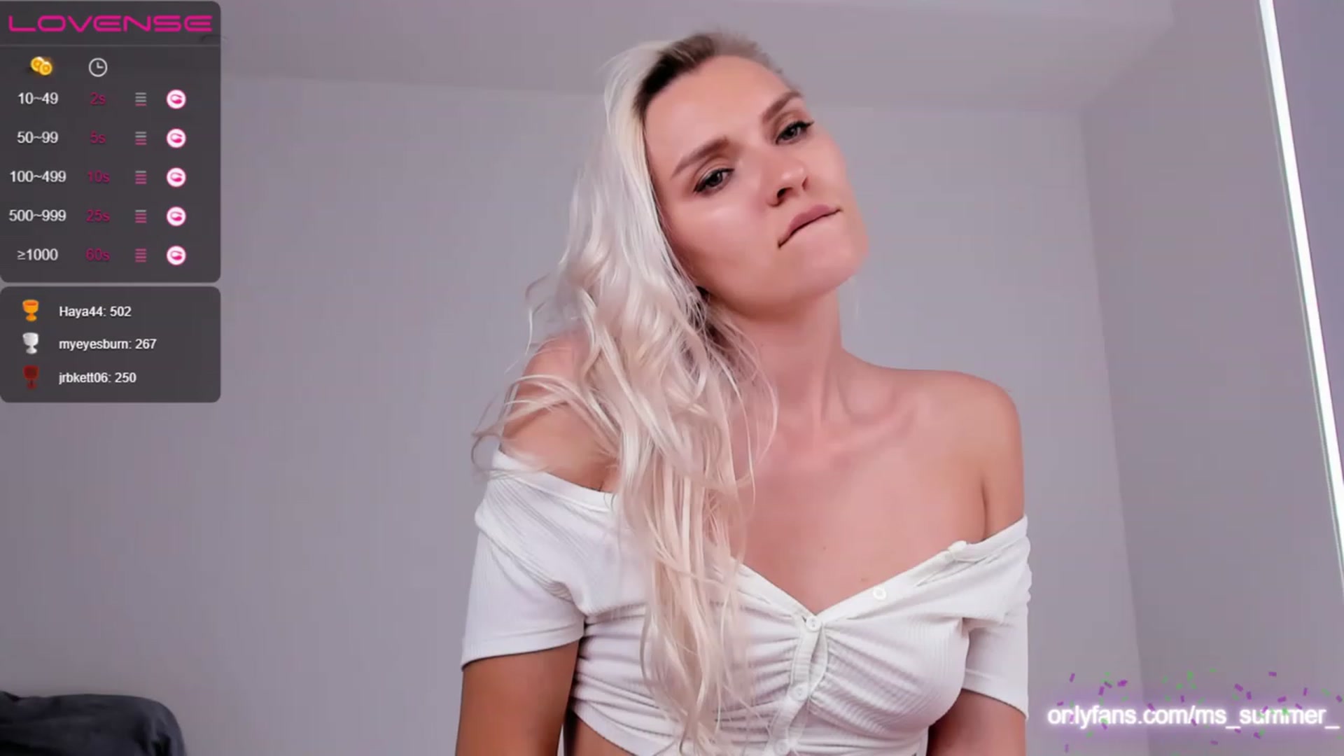 Gallery image thumbnail from Ms_Summer_'s myfreecams stream on, 03/01/2023, 21:13 image 20 of 20