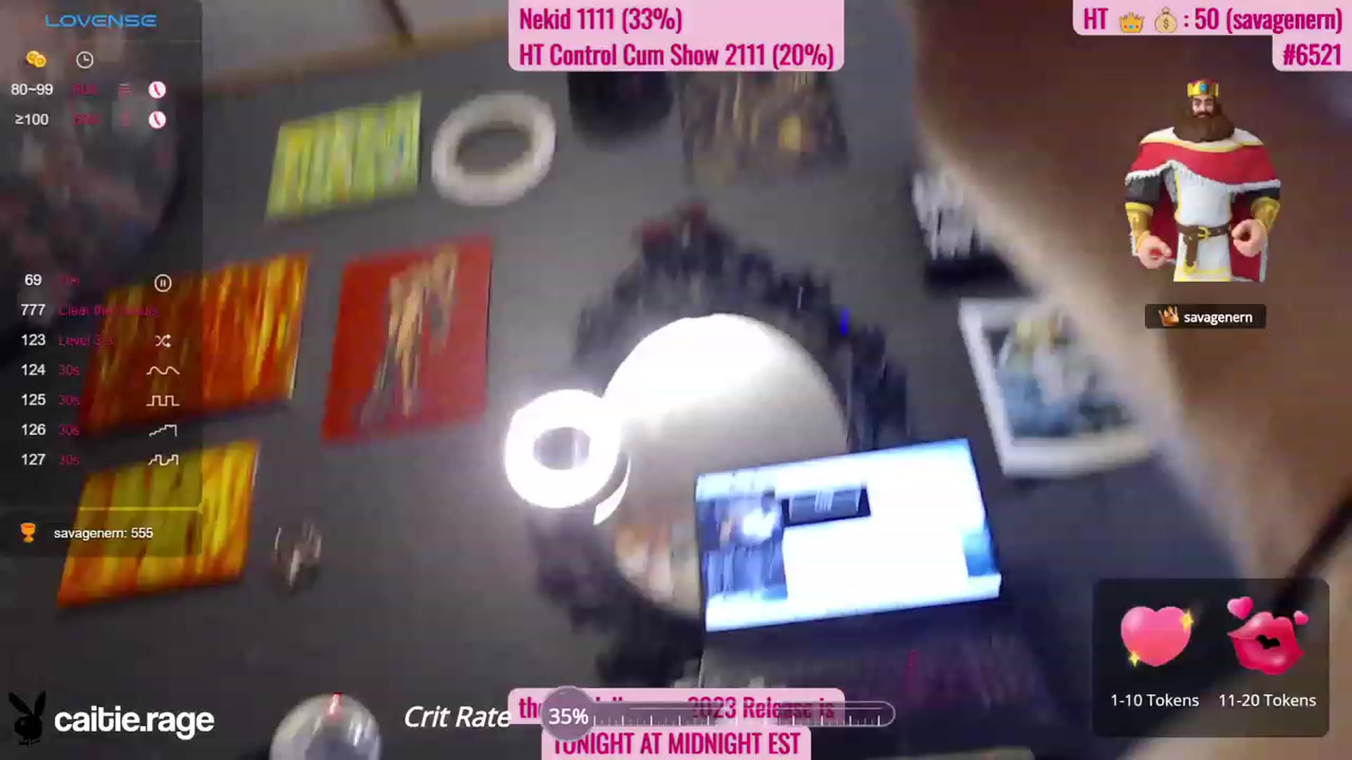 Gallery image thumbnail from MyCaitieRage's myfreecams stream on, 10/06/2023, 15:00 image 17 of 20