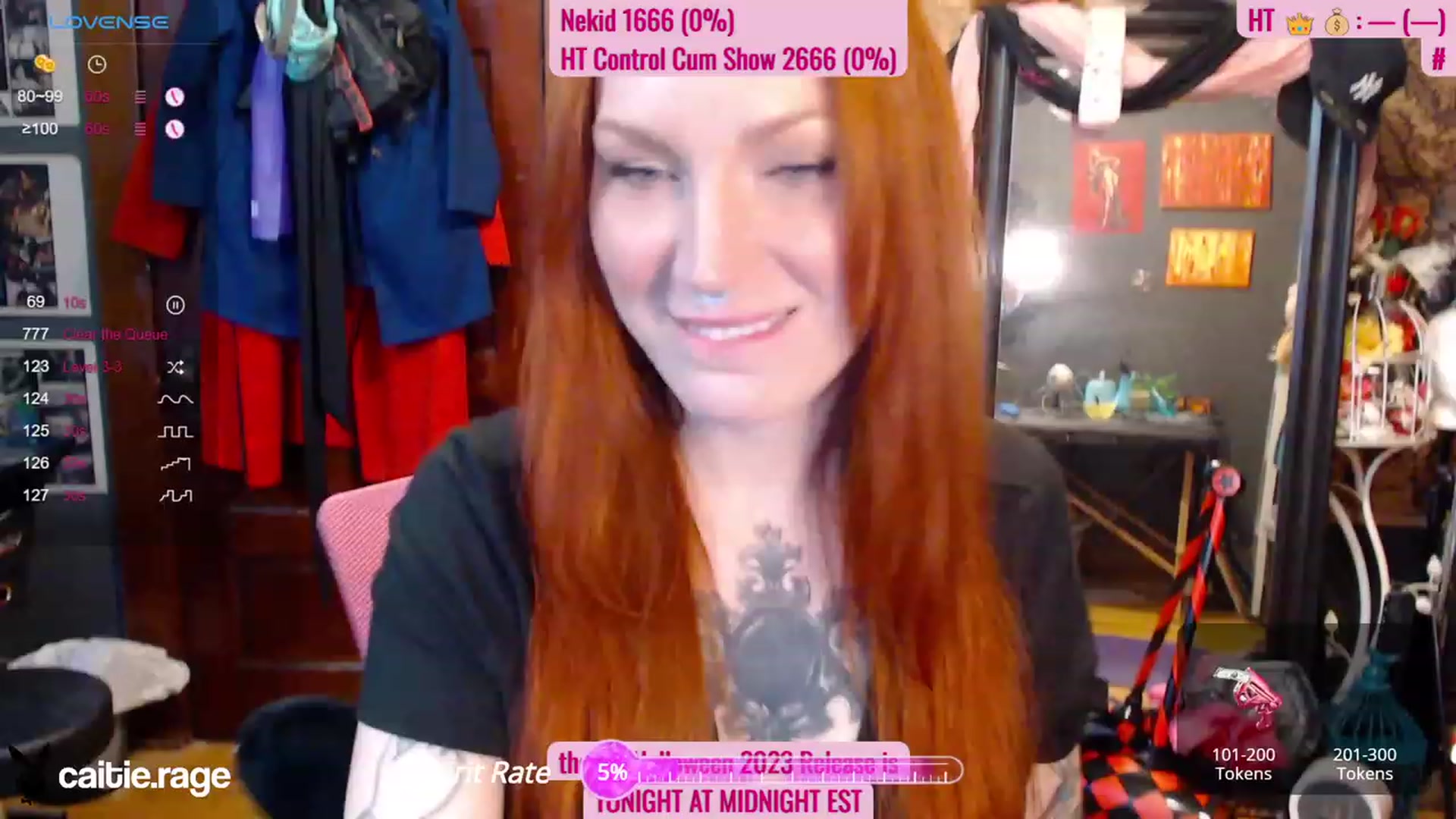 Gallery image thumbnail from MyCaitieRage's myfreecams stream on, 10/06/2023, 15:00 image 1 of 20