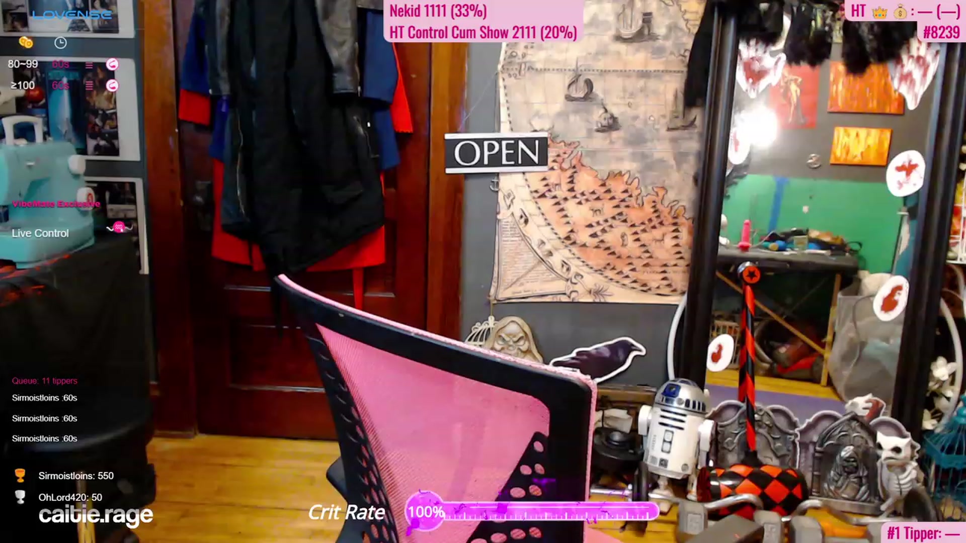 Gallery image thumbnail from MyCaitieRage's myfreecams stream on, 10/16/2023, 15:56 image 11 of 20