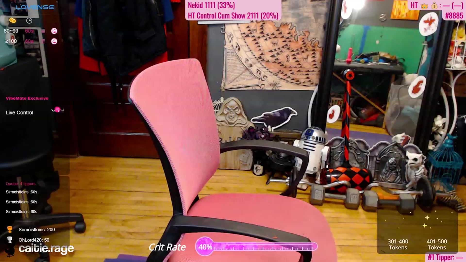 Gallery image thumbnail from MyCaitieRage's myfreecams stream on, 10/16/2023, 15:56 image 7 of 20