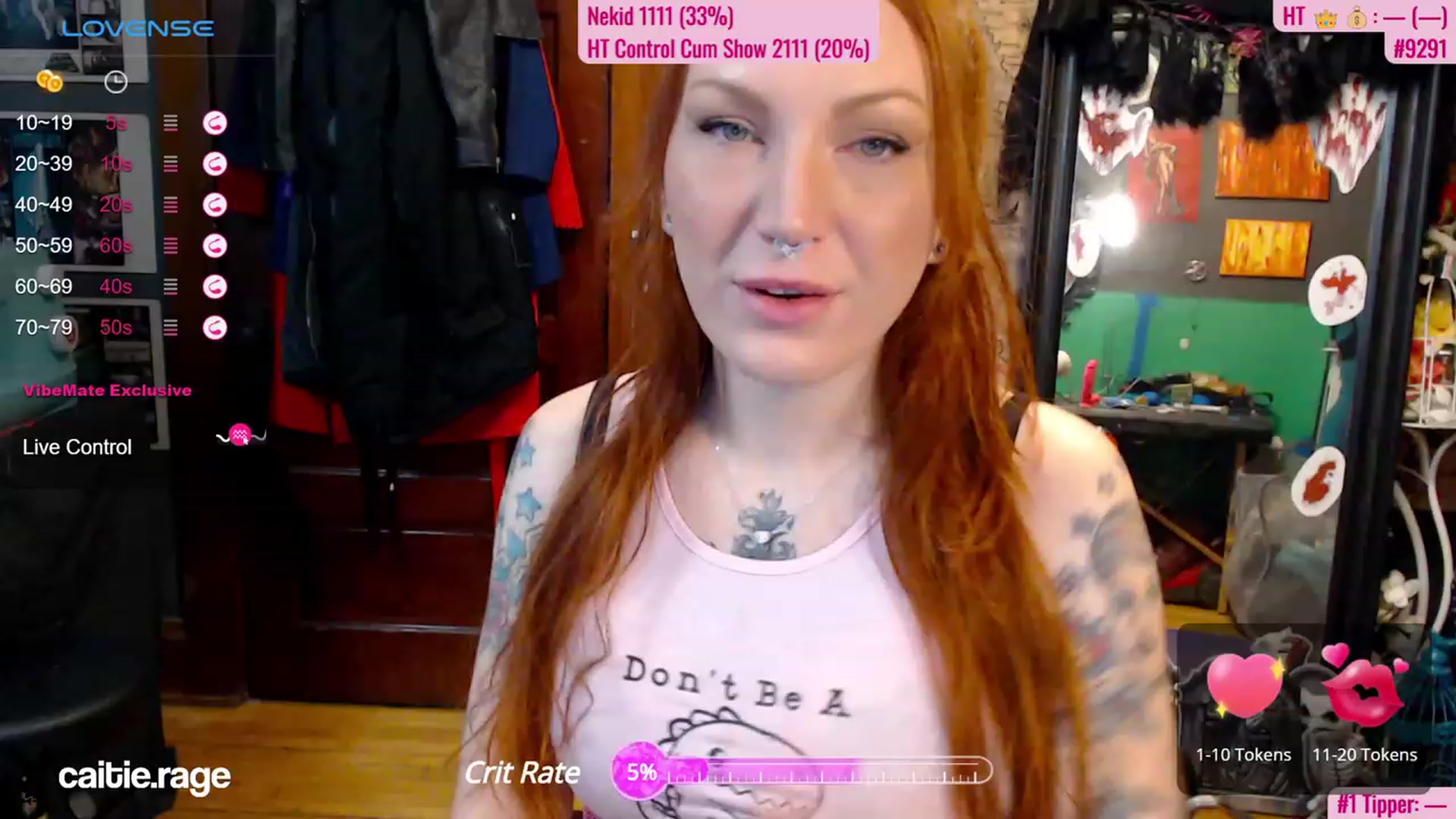 Gallery image thumbnail from MyCaitieRage's myfreecams stream on, 10/16/2023, 15:56 image 1 of 20