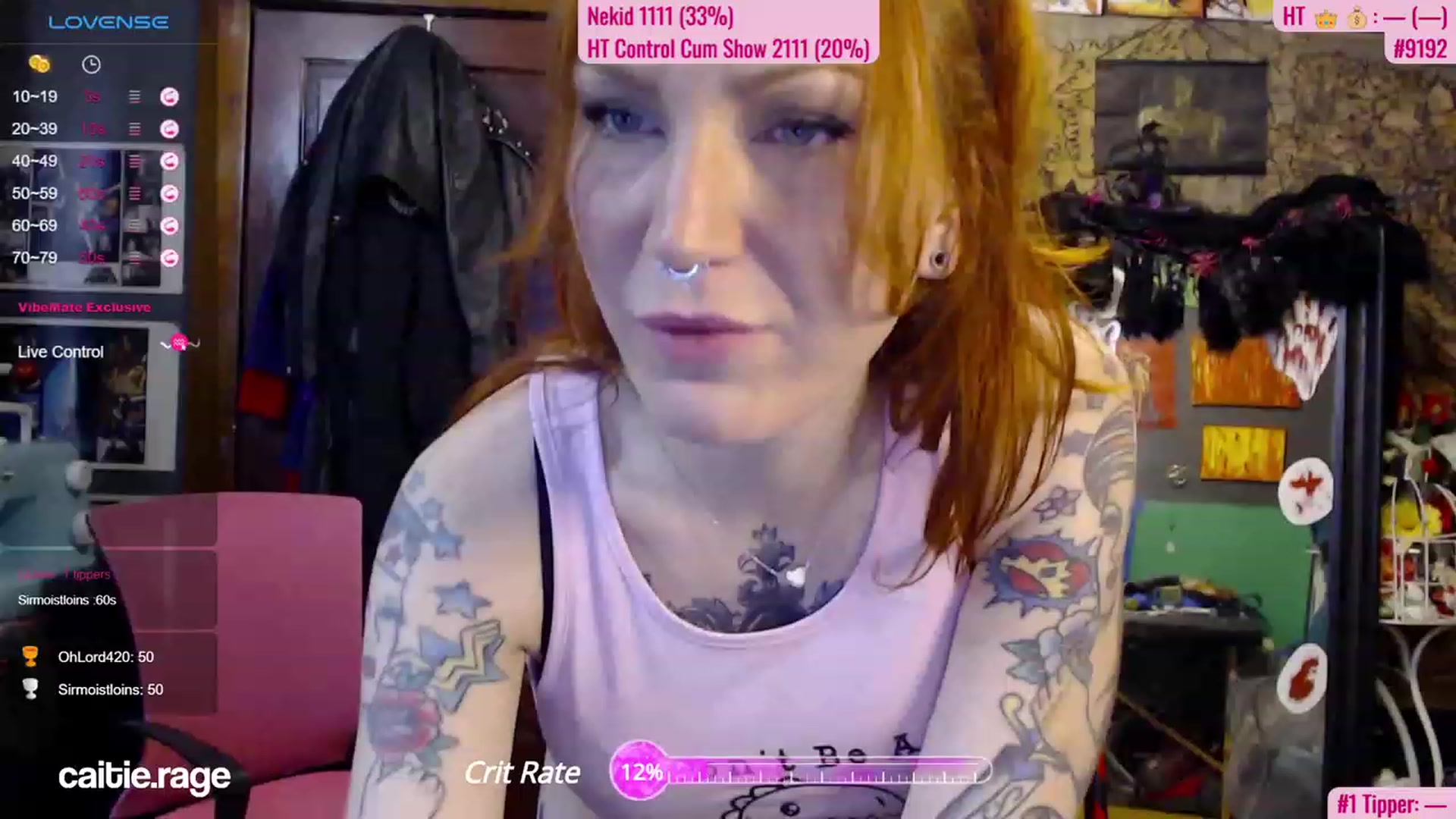Gallery image thumbnail from MyCaitieRage's myfreecams stream on, 10/16/2023, 15:56 image 6 of 20