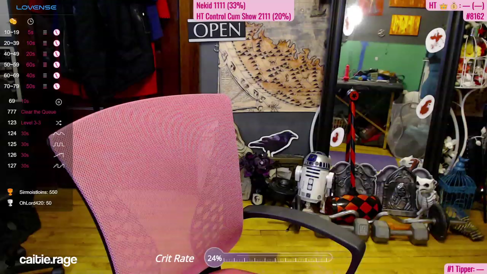 Gallery image thumbnail from MyCaitieRage's myfreecams stream on, 10/16/2023, 15:56 image 20 of 20