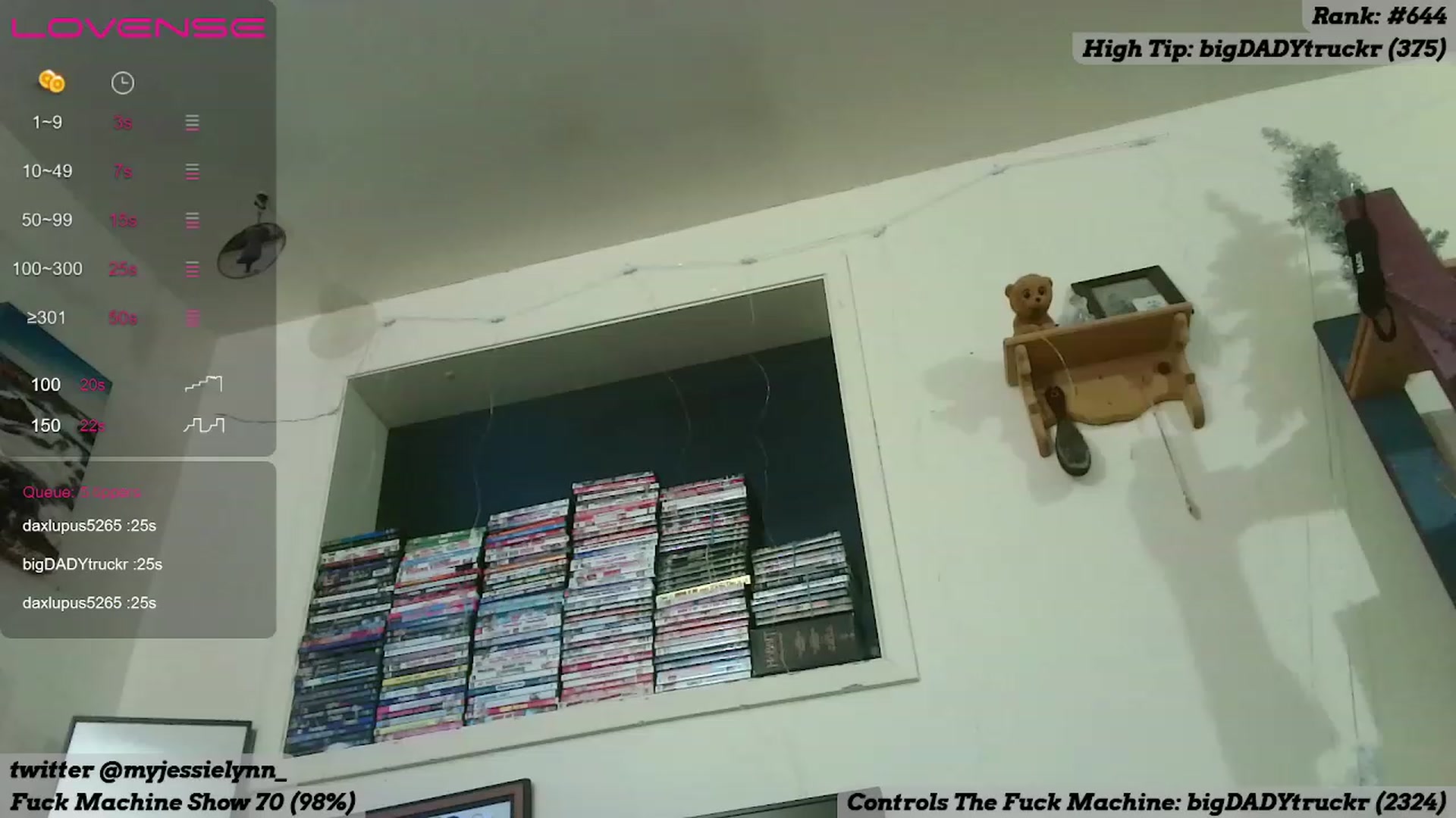 Gallery image thumbnail from MyJessieLynn's myfreecams stream on, 05/08/2023, 23:37 image 6 of 20