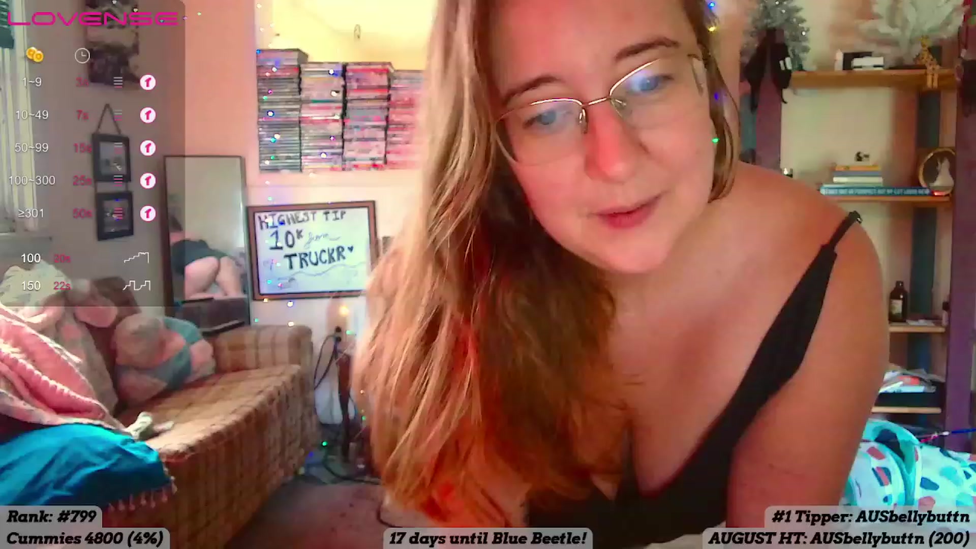 Gallery image thumbnail from MyJessieLynn's myfreecams stream on, 08/01/2023, 13:32 image 4 of 20