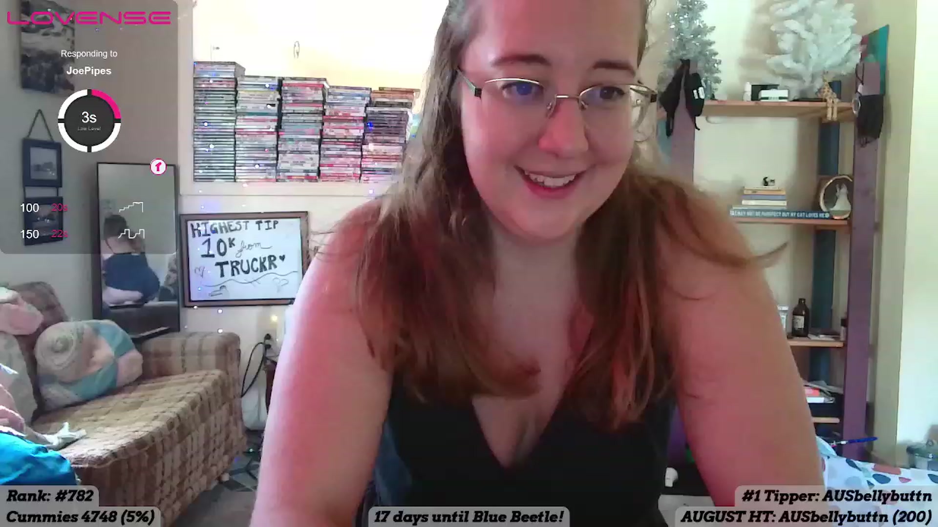 Gallery image thumbnail from MyJessieLynn's myfreecams stream on, 08/01/2023, 13:32 image 19 of 20